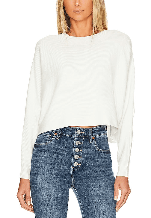 Brielle Sweater In Ivory - Image 1