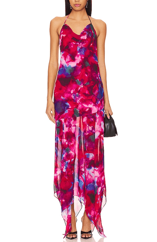 Phoenix Maxi Dress In Welling Floral Multi - Image 1