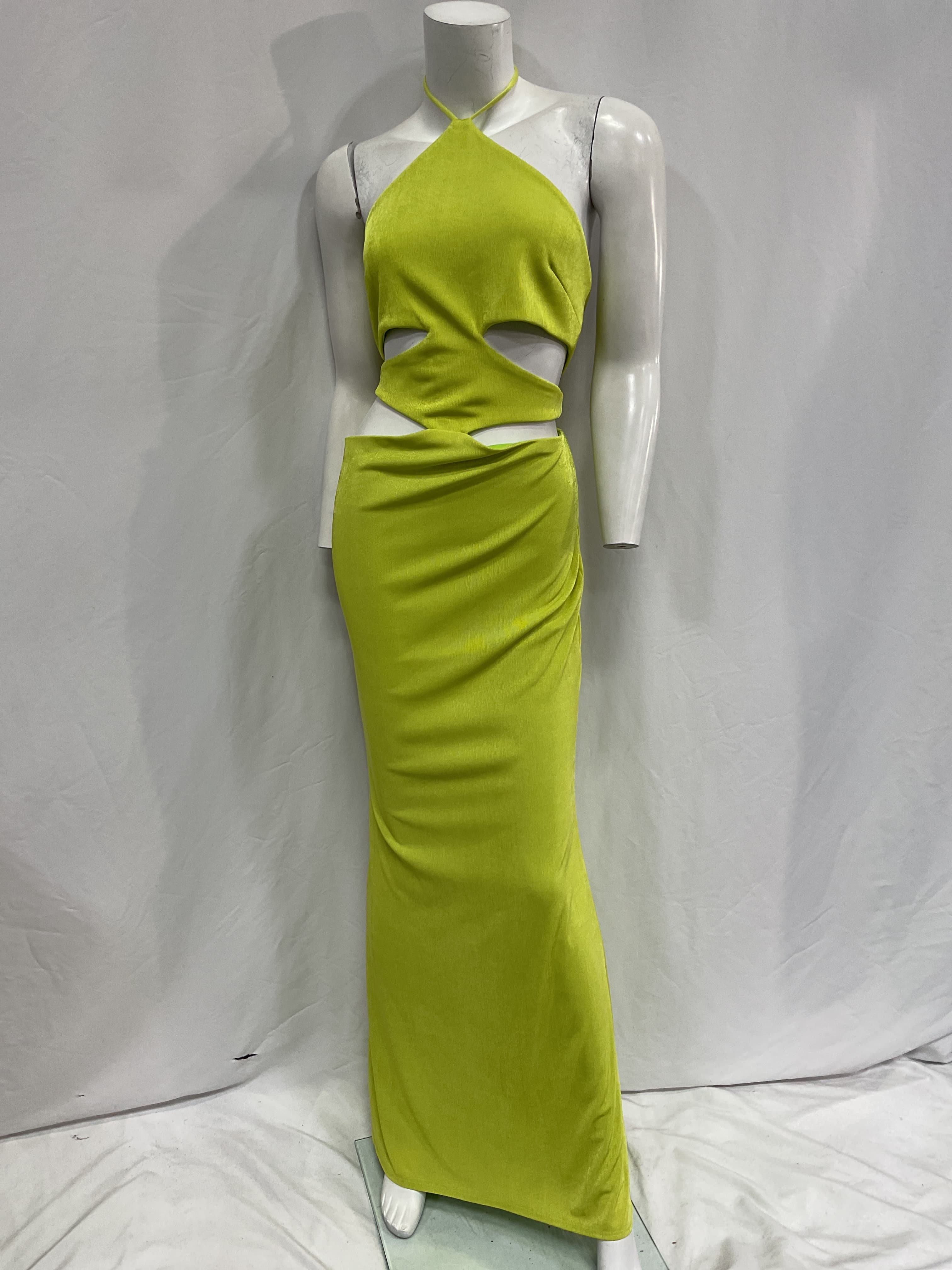 Katie May X Revolve Sloane Gown In Chartreuse - Image 3