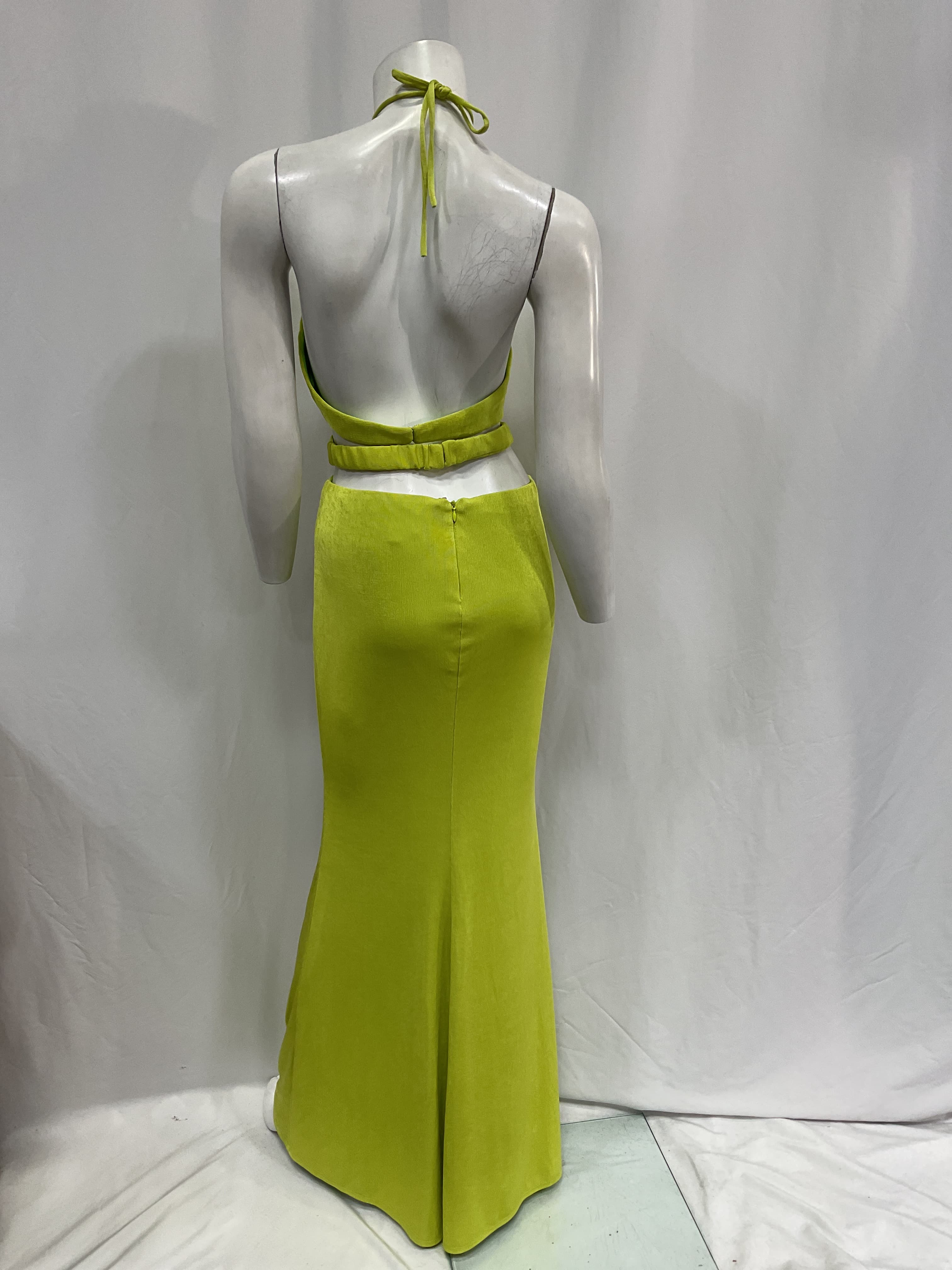 Katie May X Revolve Sloane Gown In Chartreuse - Image 2