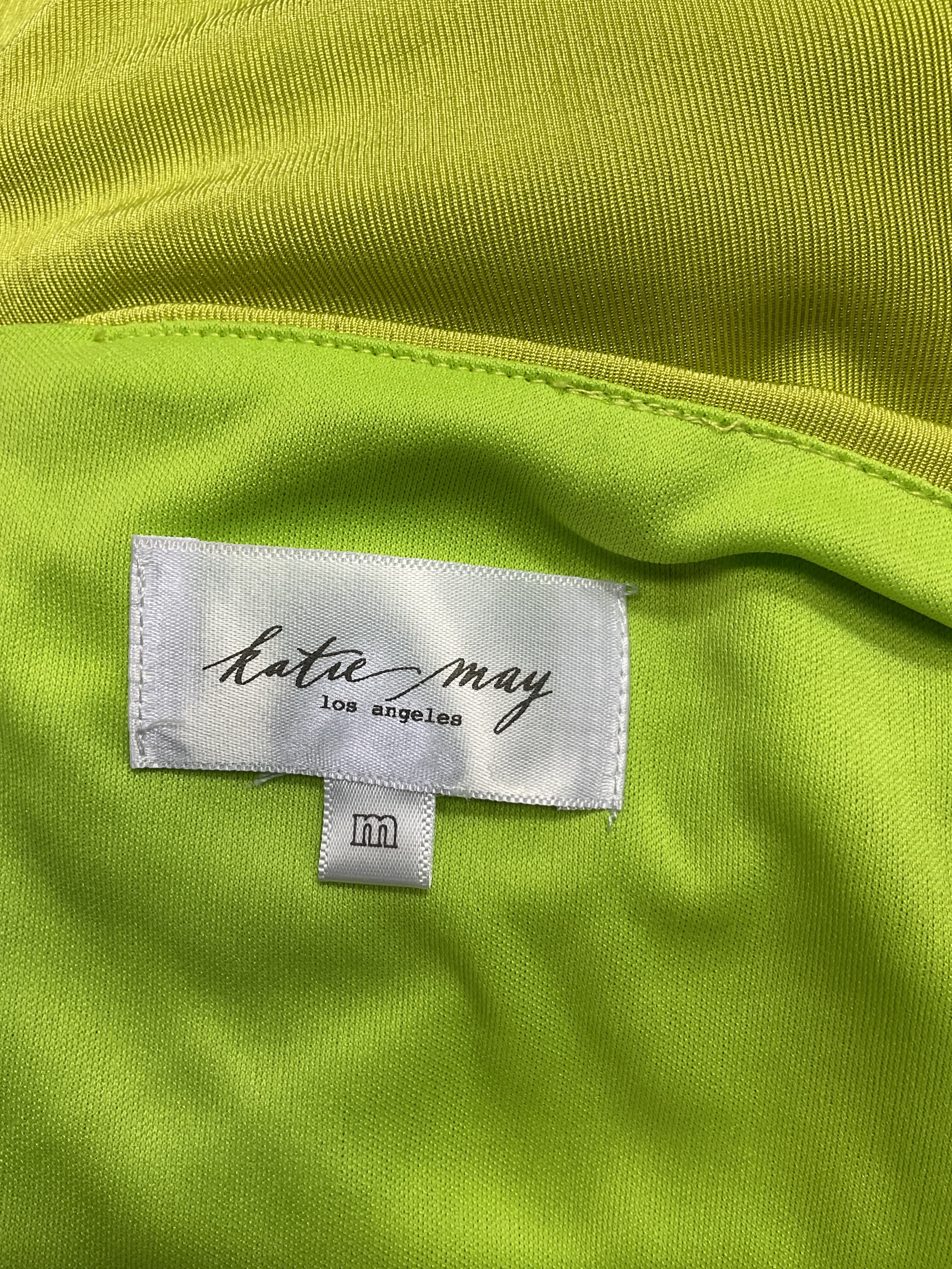 Katie May X Revolve Sloane Gown In Chartreuse - Image 4