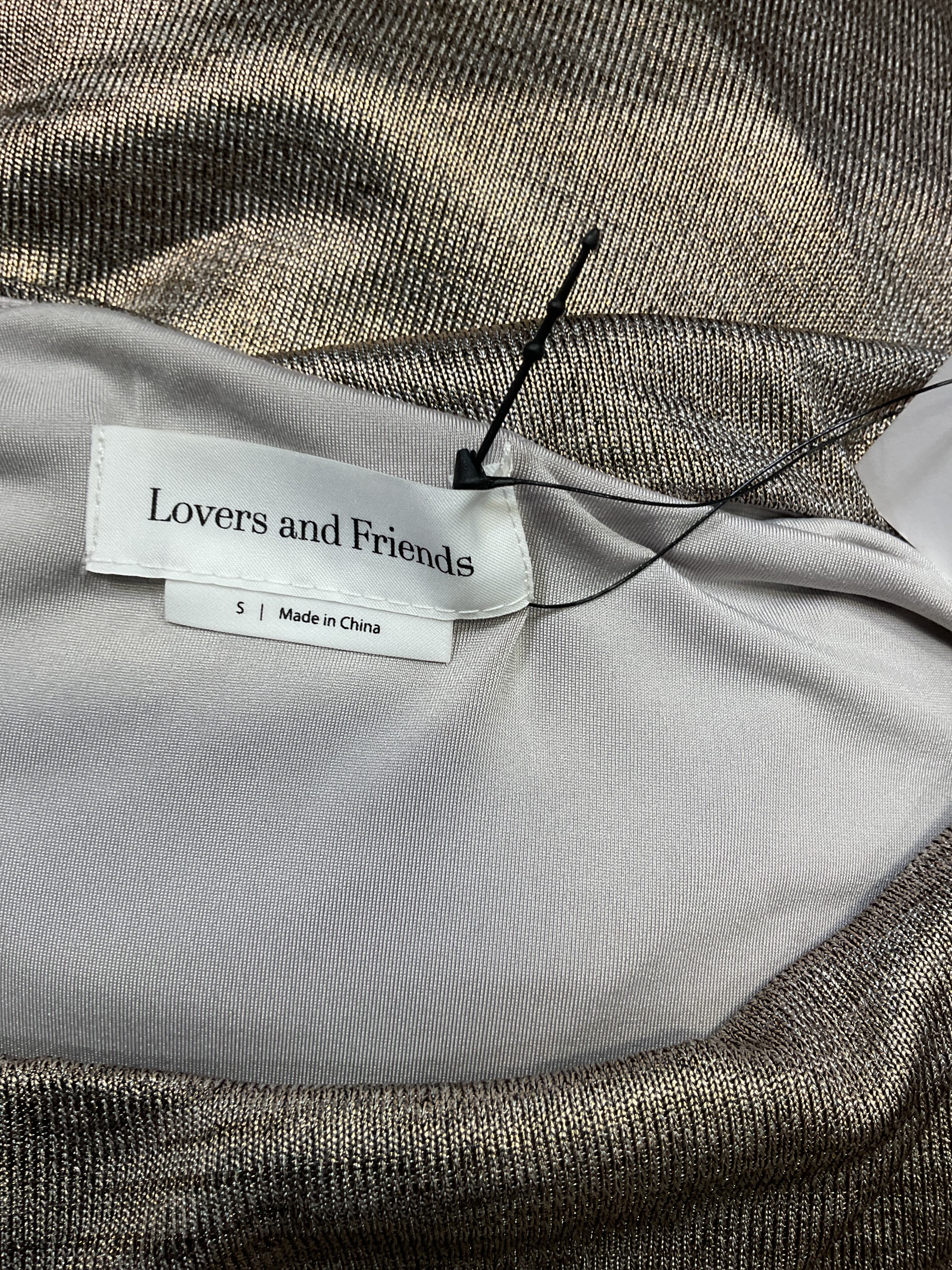 Louie Mini Dress In Champagne - Image 3