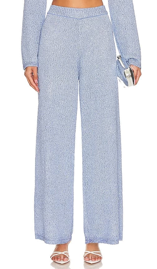 Orissa Straight Leg Pant In Marina Blue - Image 1