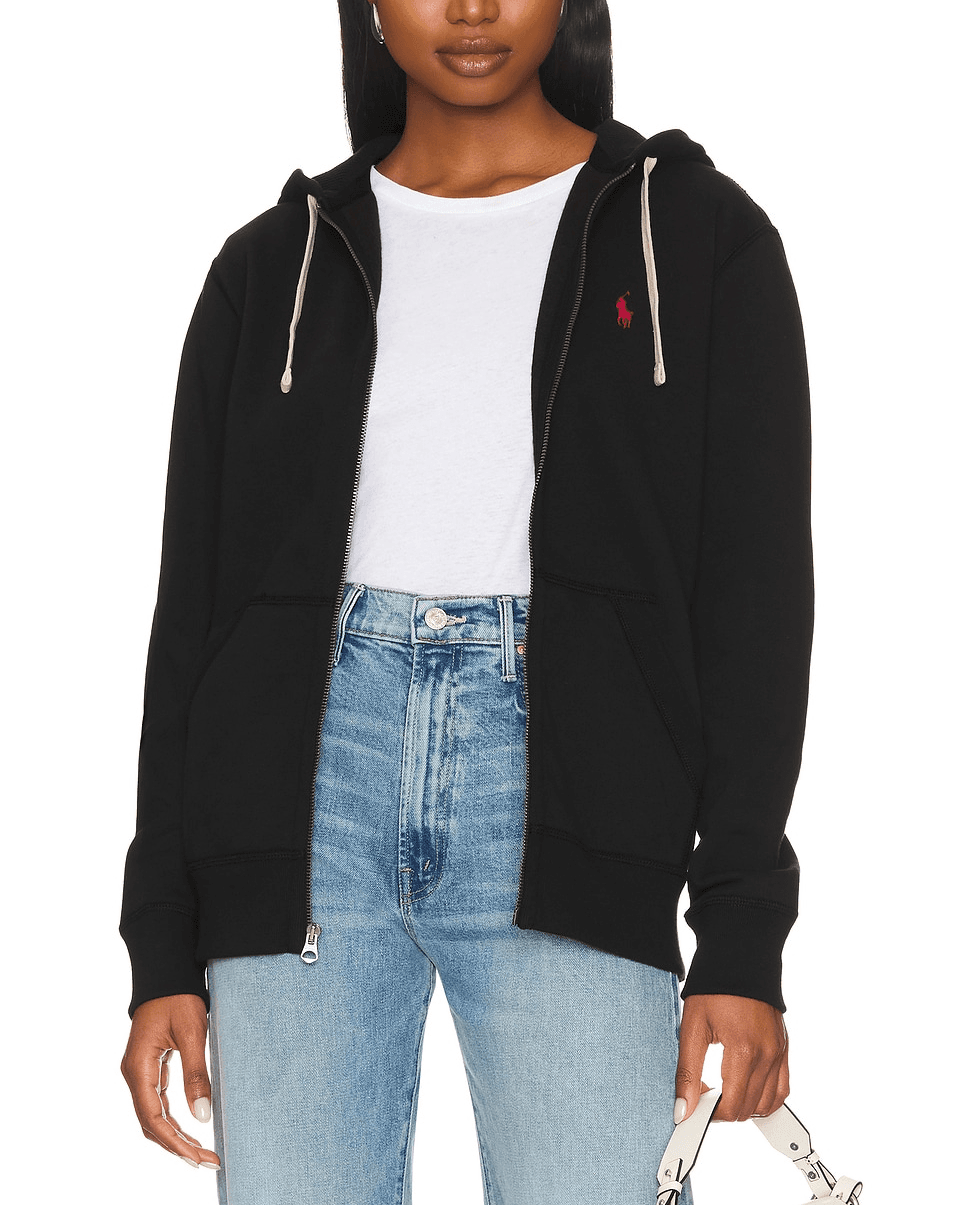 Fleece Full-Zip Hoodie - Image 1