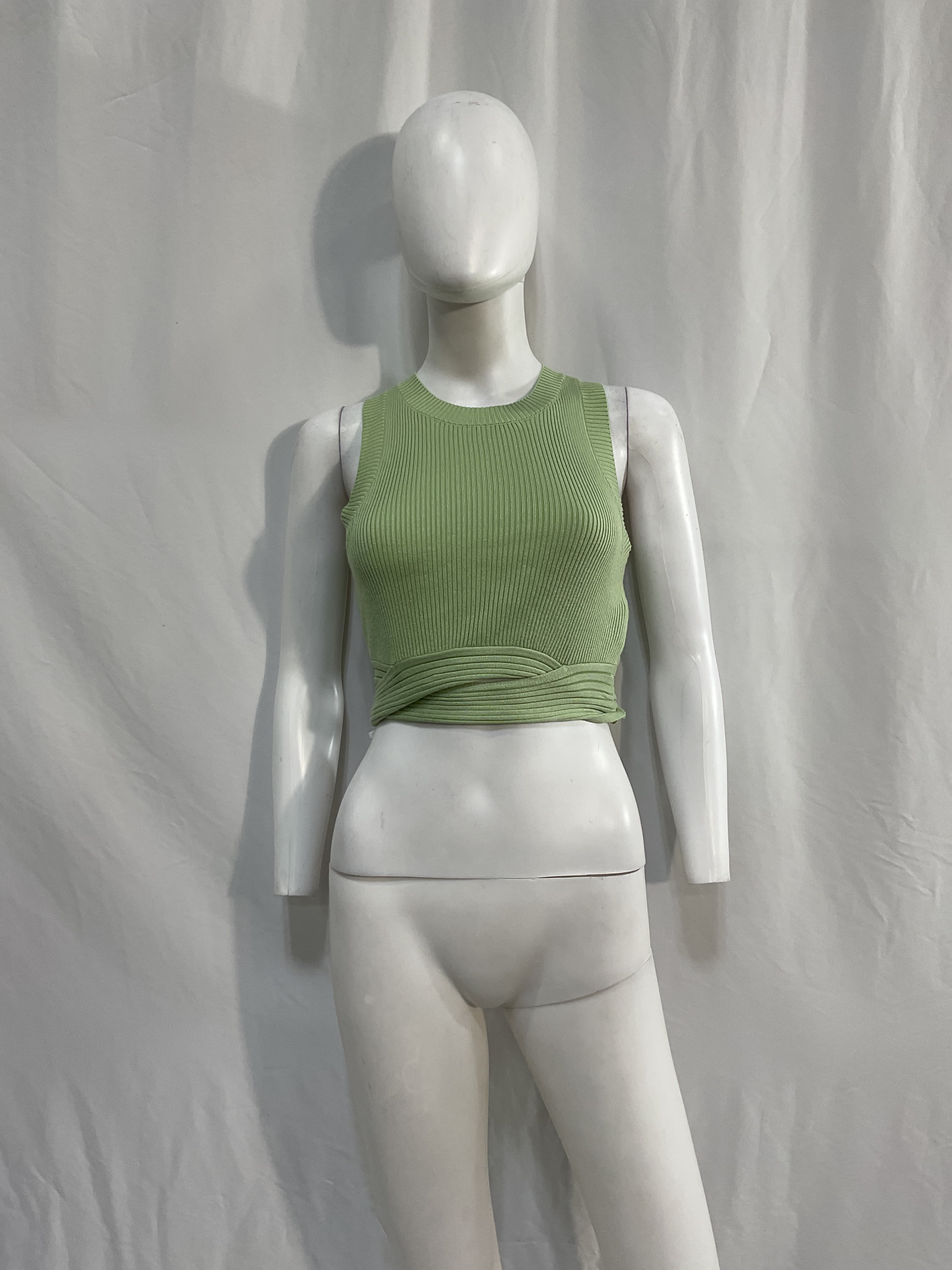 Drift Knit Tank In Melon - Image 2