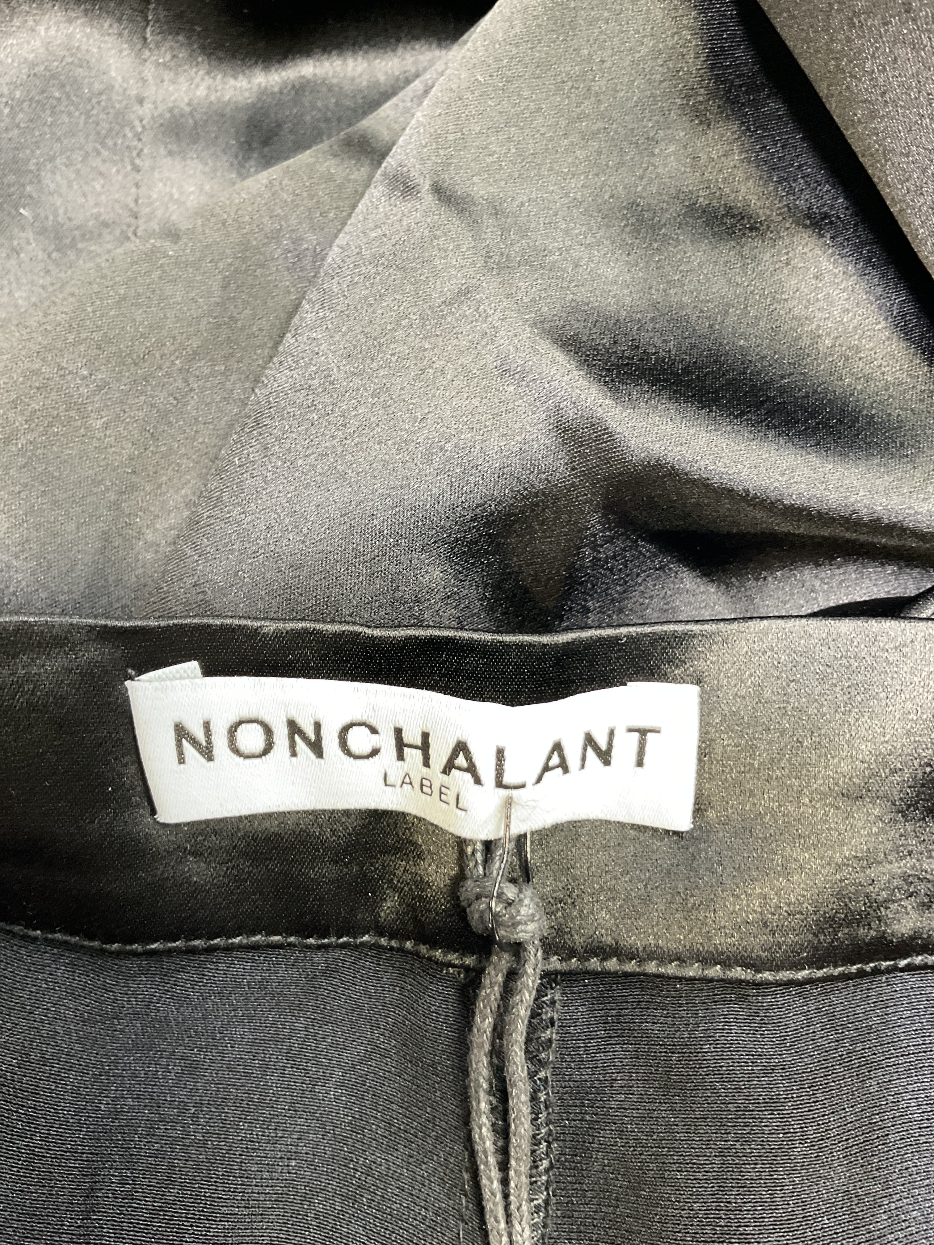 Paris Wide Leg Pant In Black - Image 4