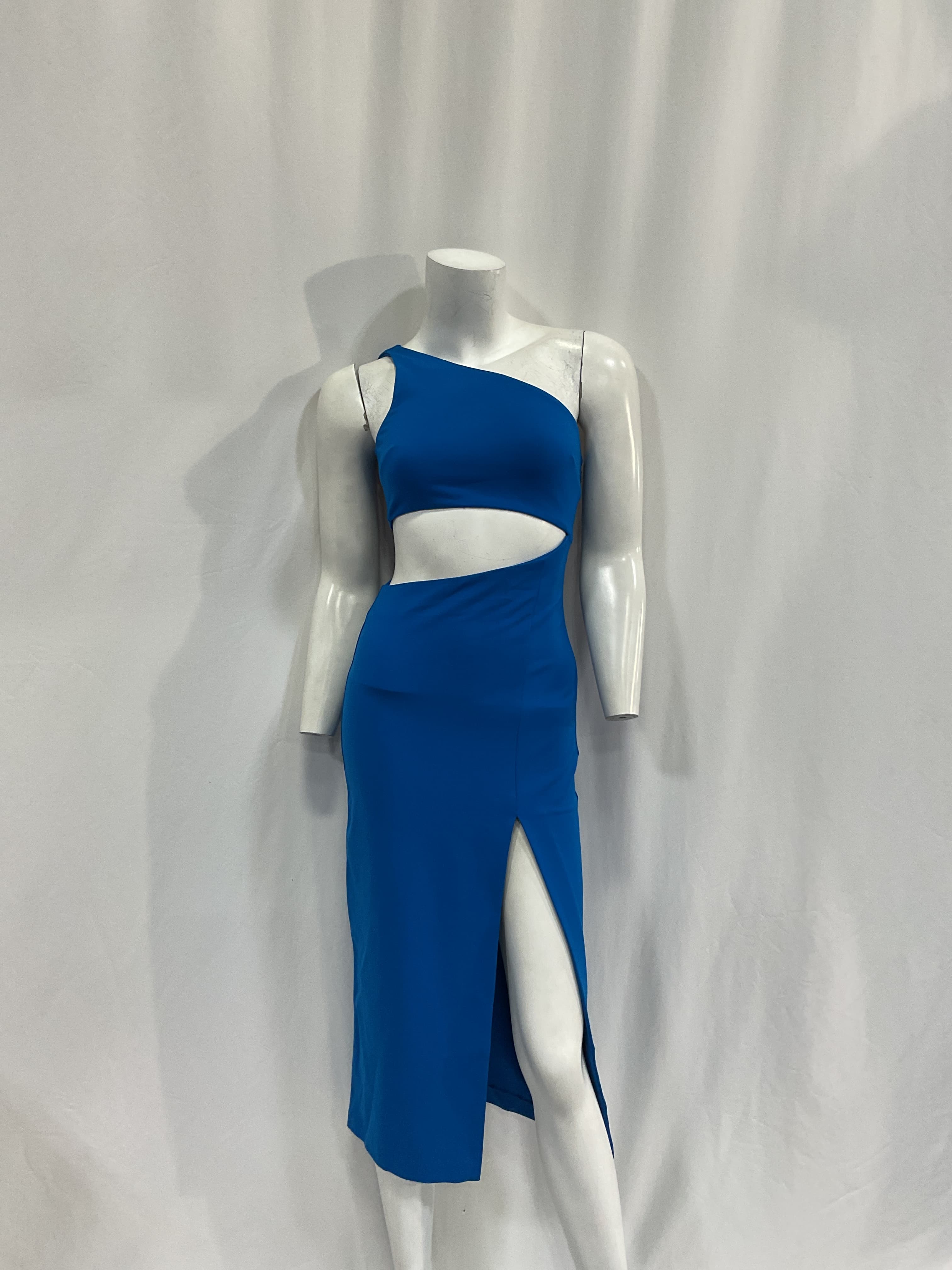 Kody Cutout Midi Dress In Blueberry - Image 2
