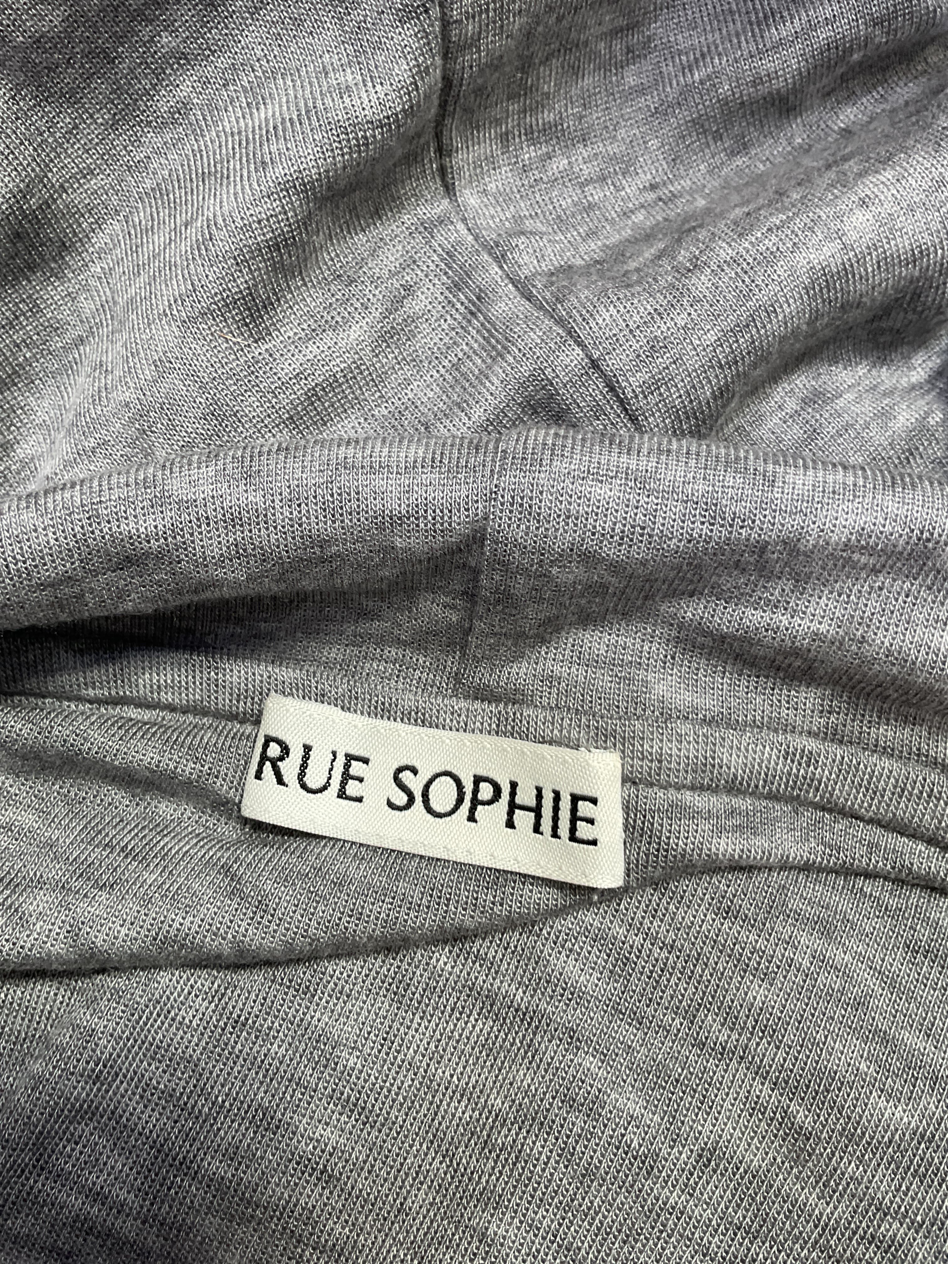 Triomphe Top In Heather Grey - Image 4