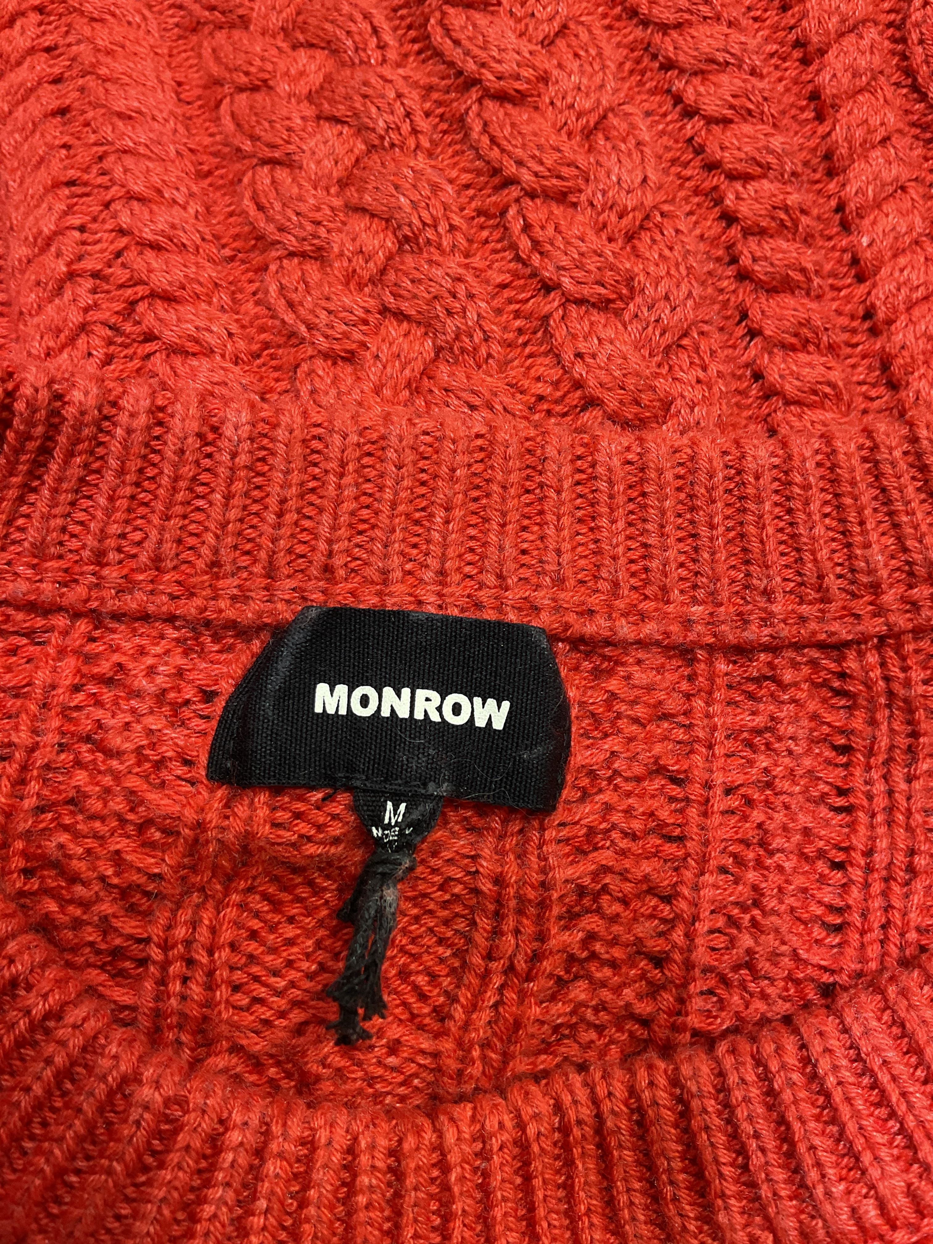 Merino Wool Cable Knit Sweater - Image 2
