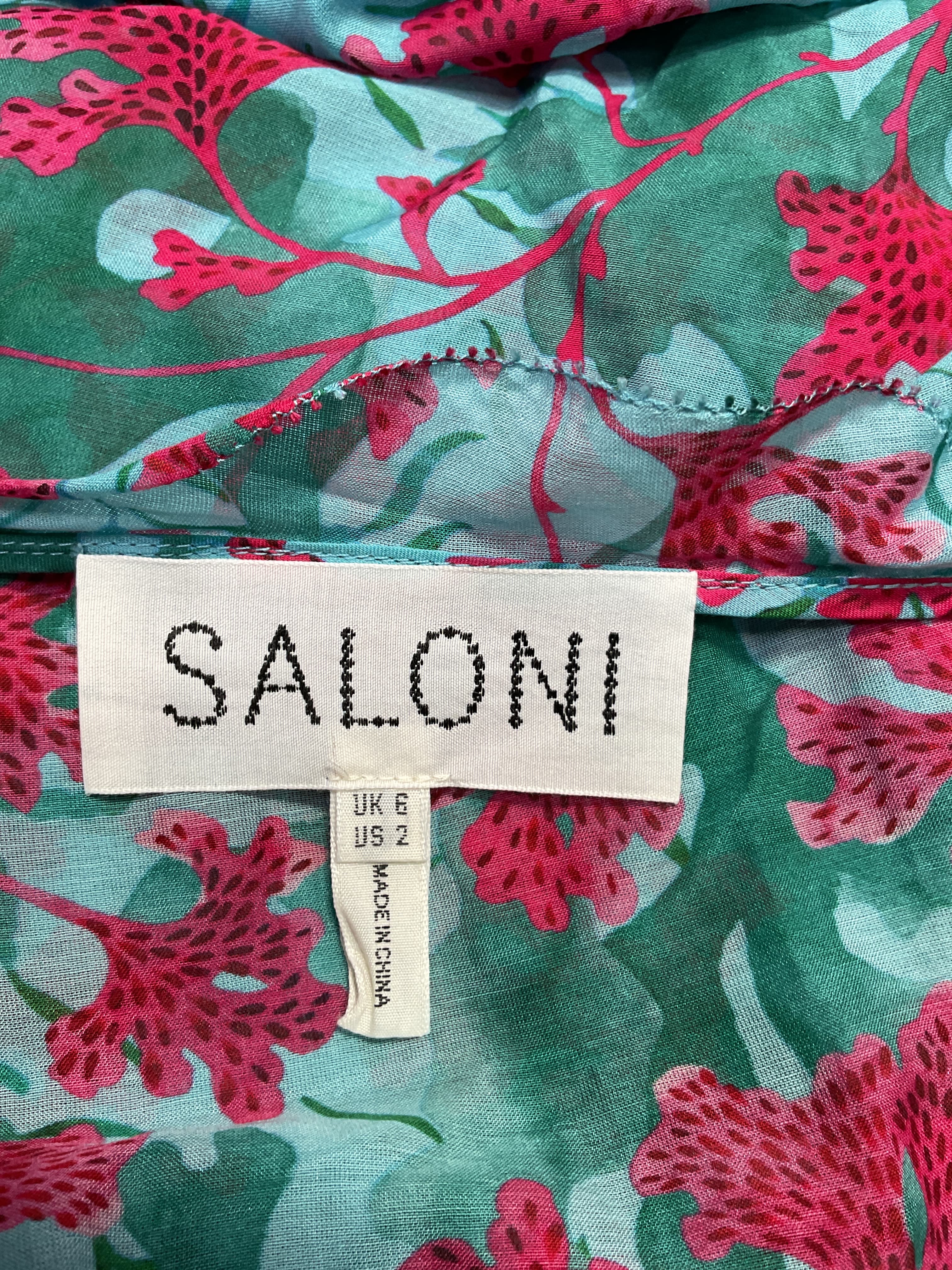Floral Print Mini Dress - Image 4