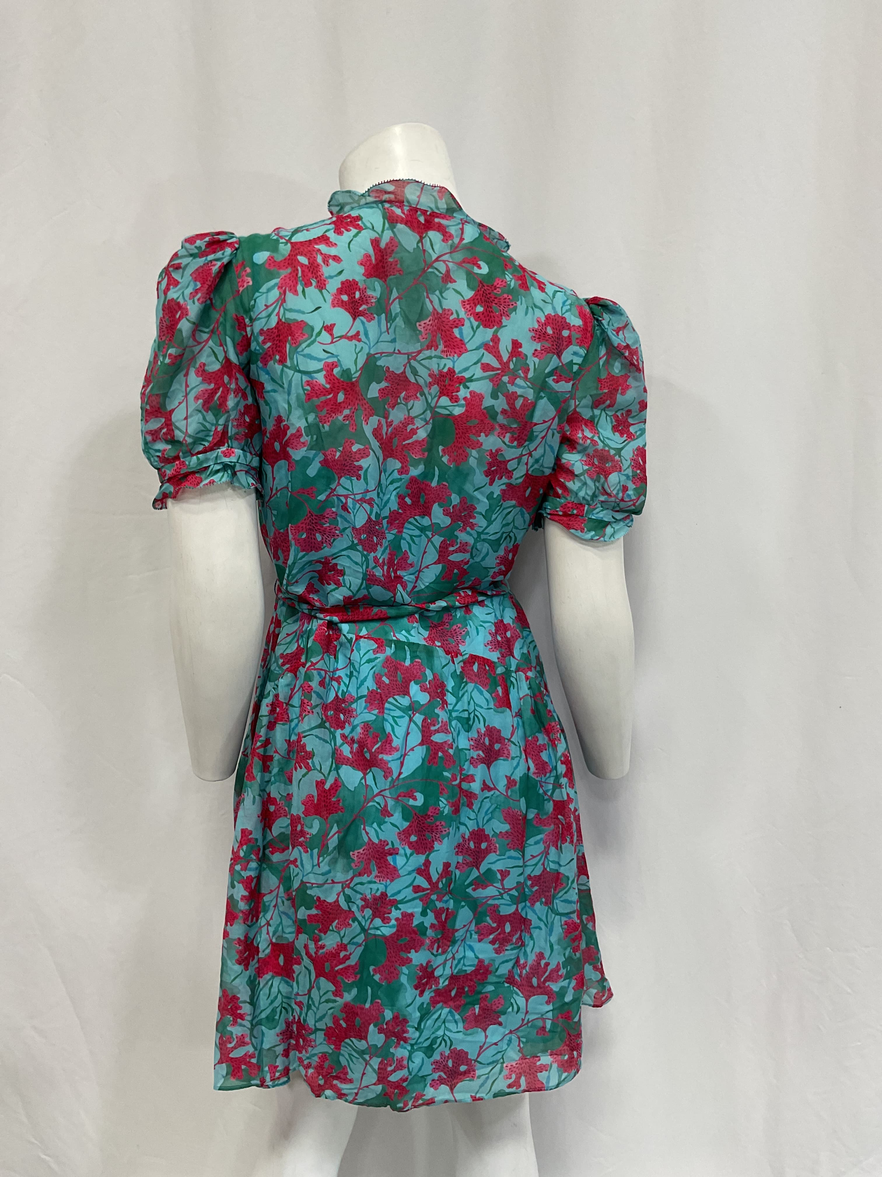 Floral Print Mini Dress - Image 2