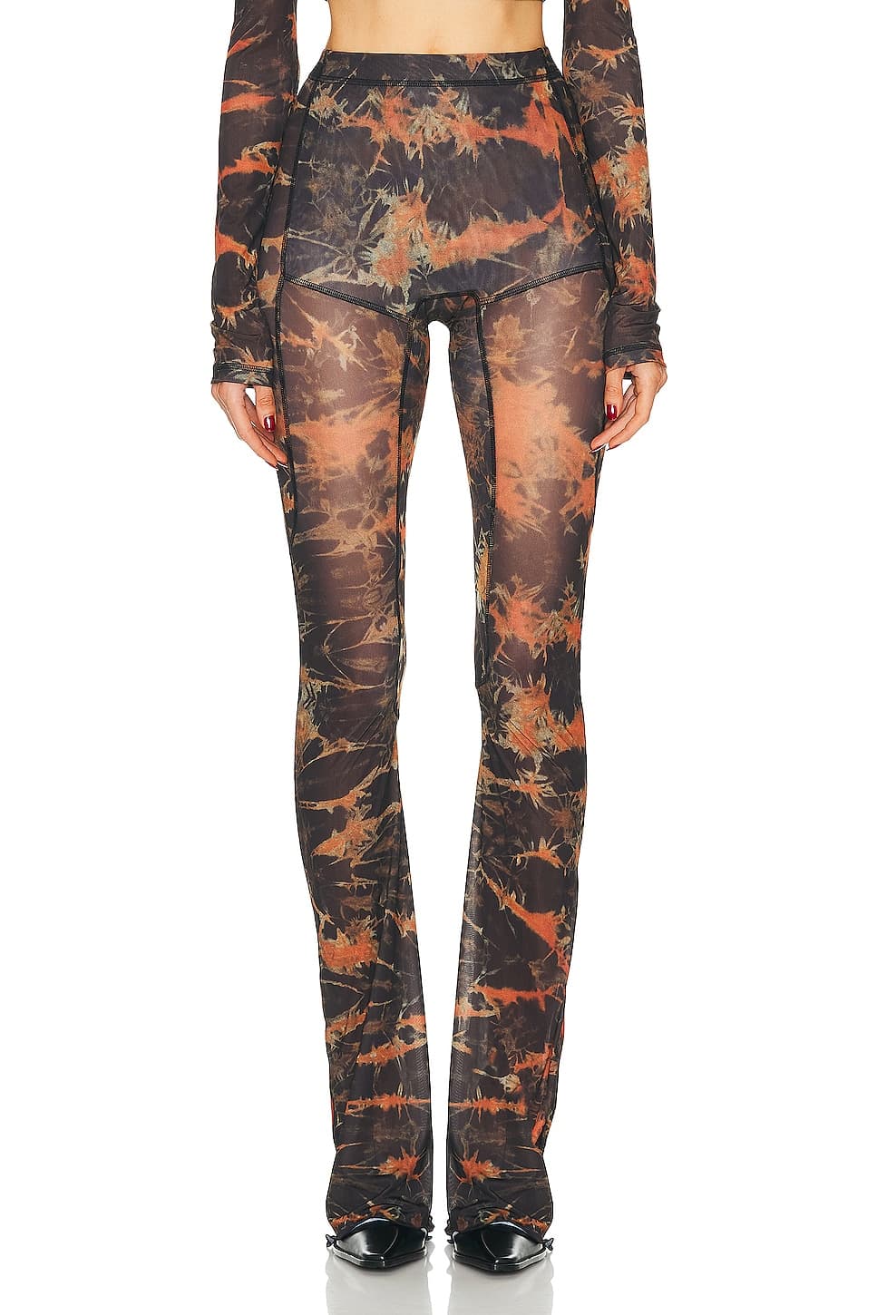 Halcyon Legging In Acid Flame - Image 1