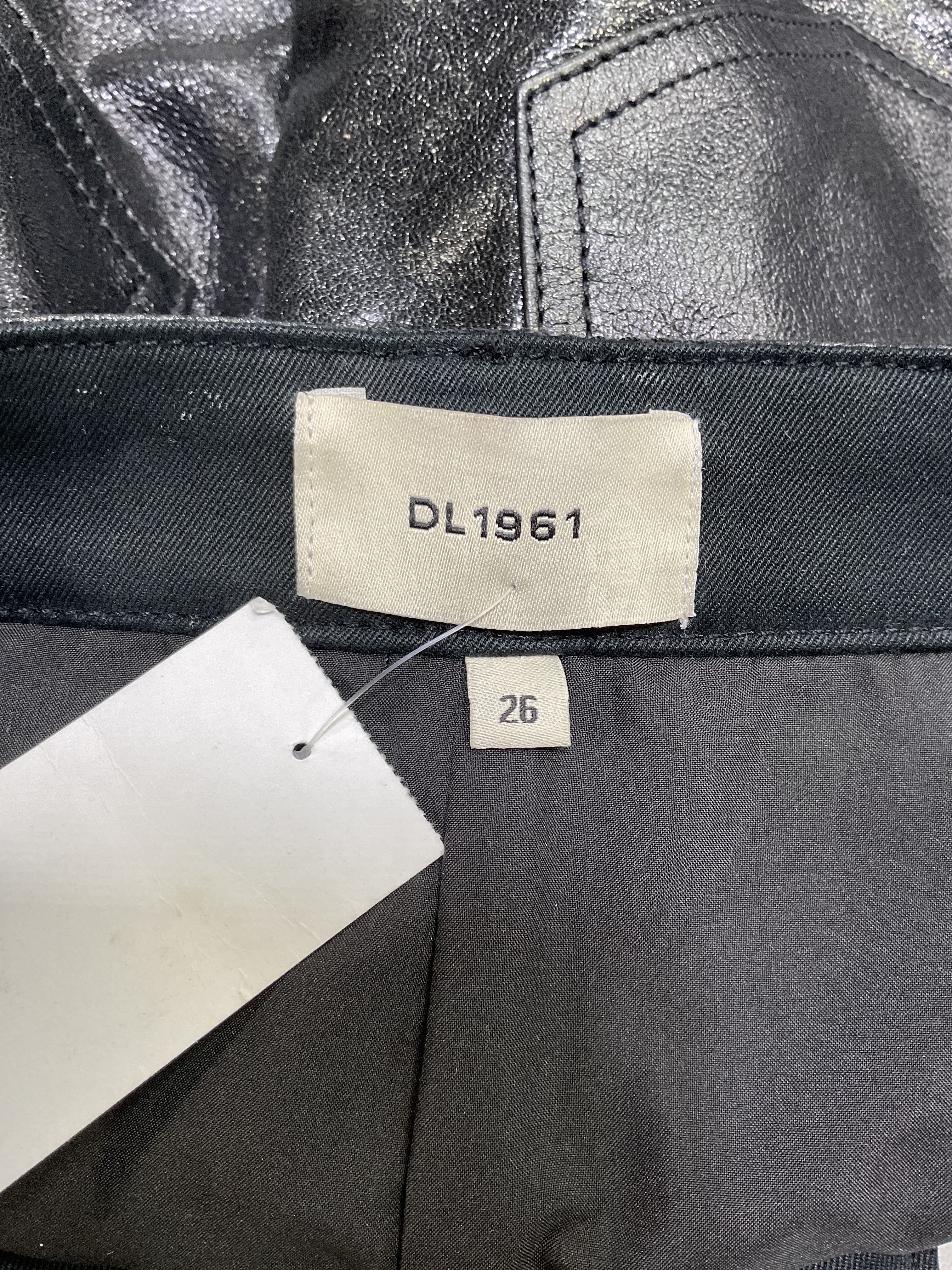 Alma A Line Leather Mini Skirt - Image 4