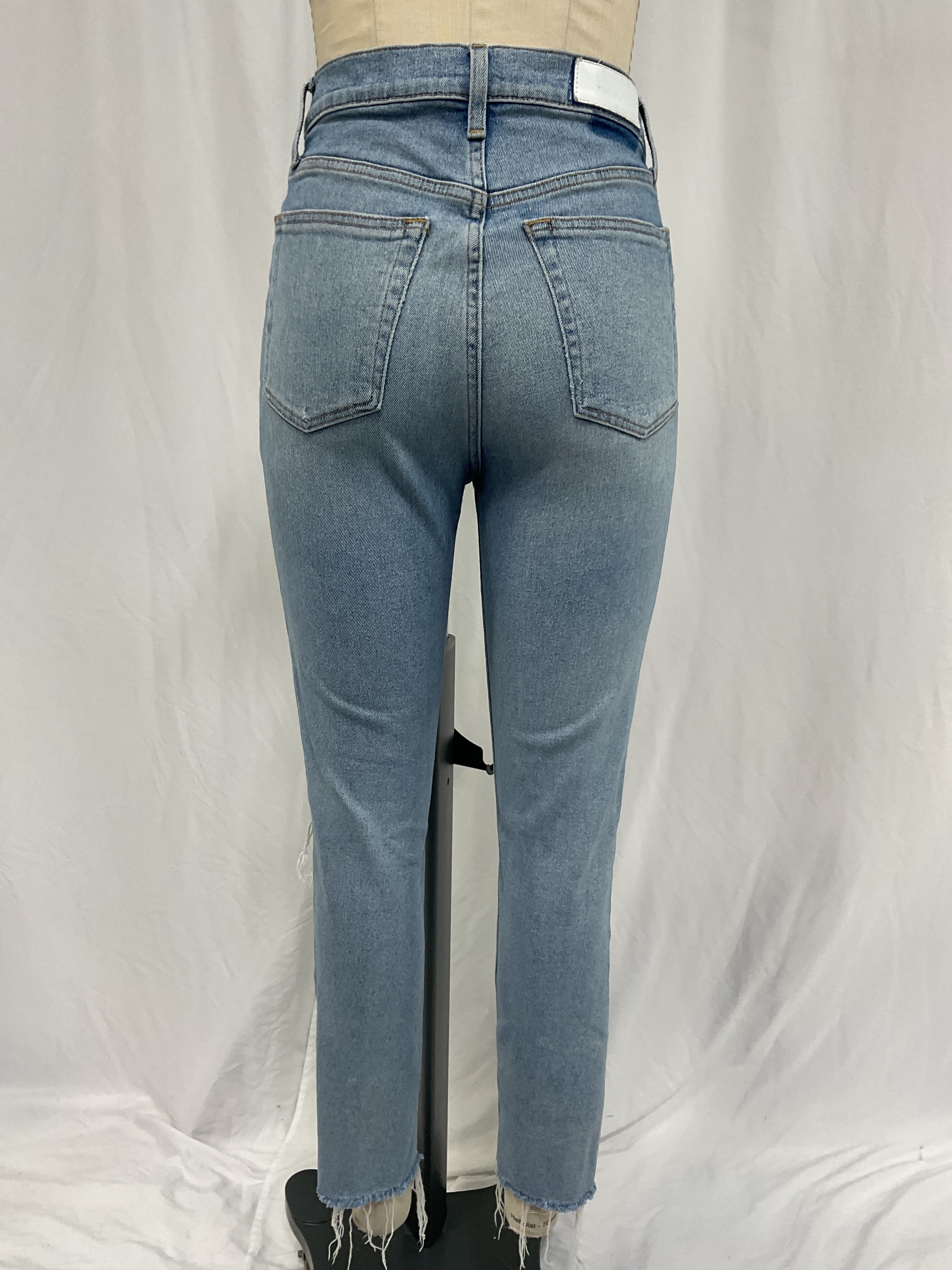 '90s High Waist Tapered Skinny Jeans - Image 4