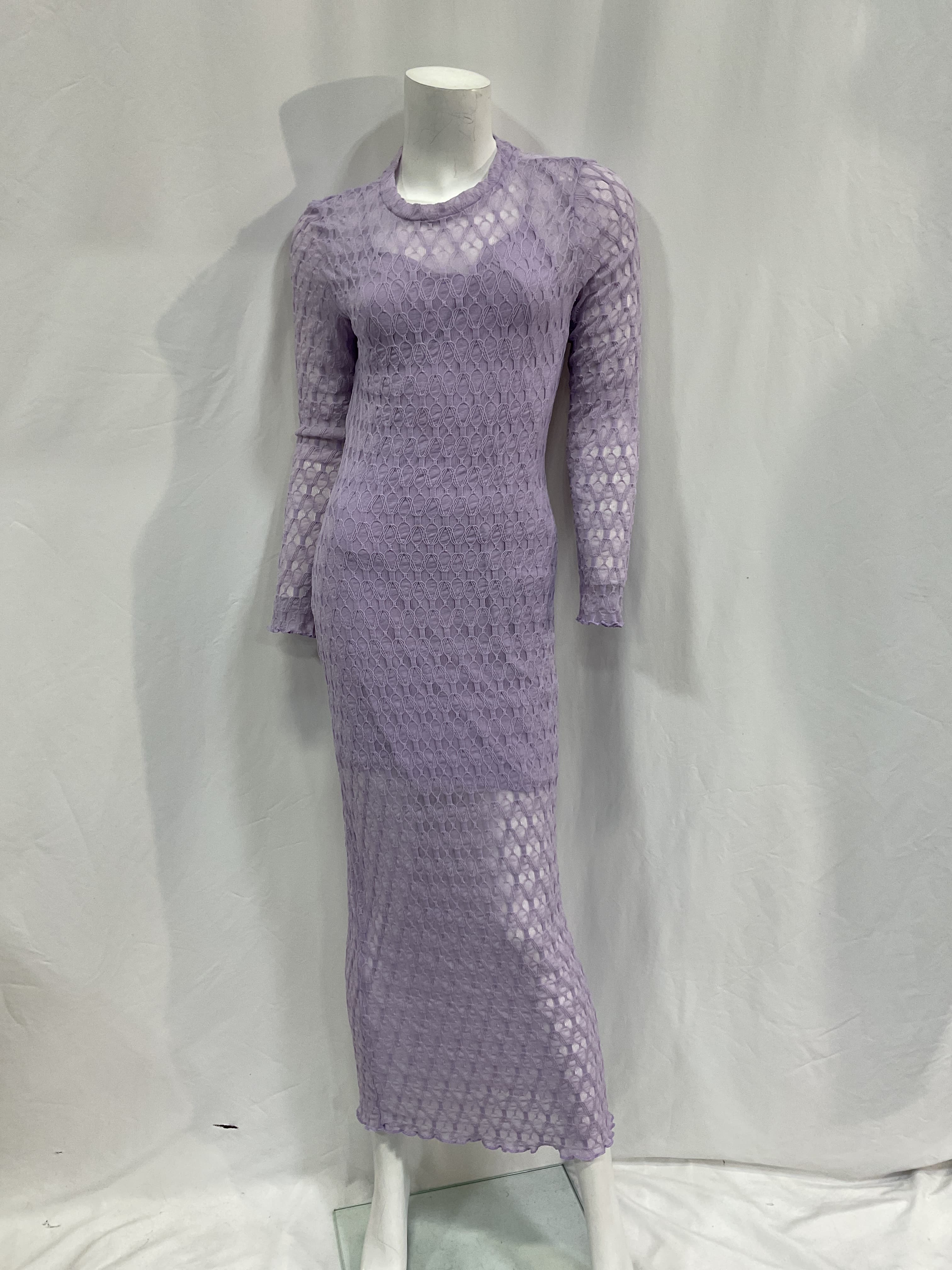 Annisa Dress In Lilac - Image 2