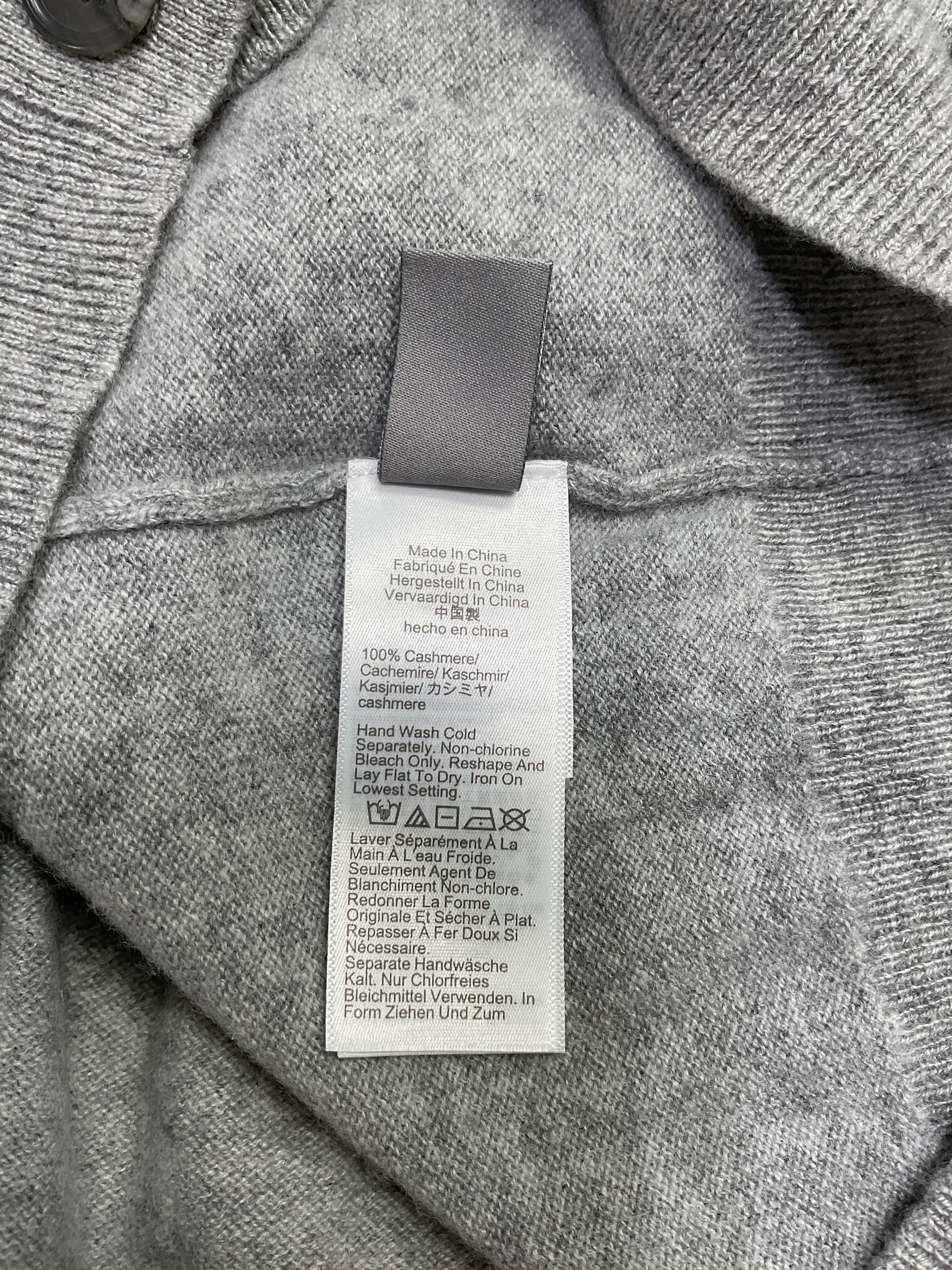 Cashmere Relaxed Cardigan Sweater - Image 4