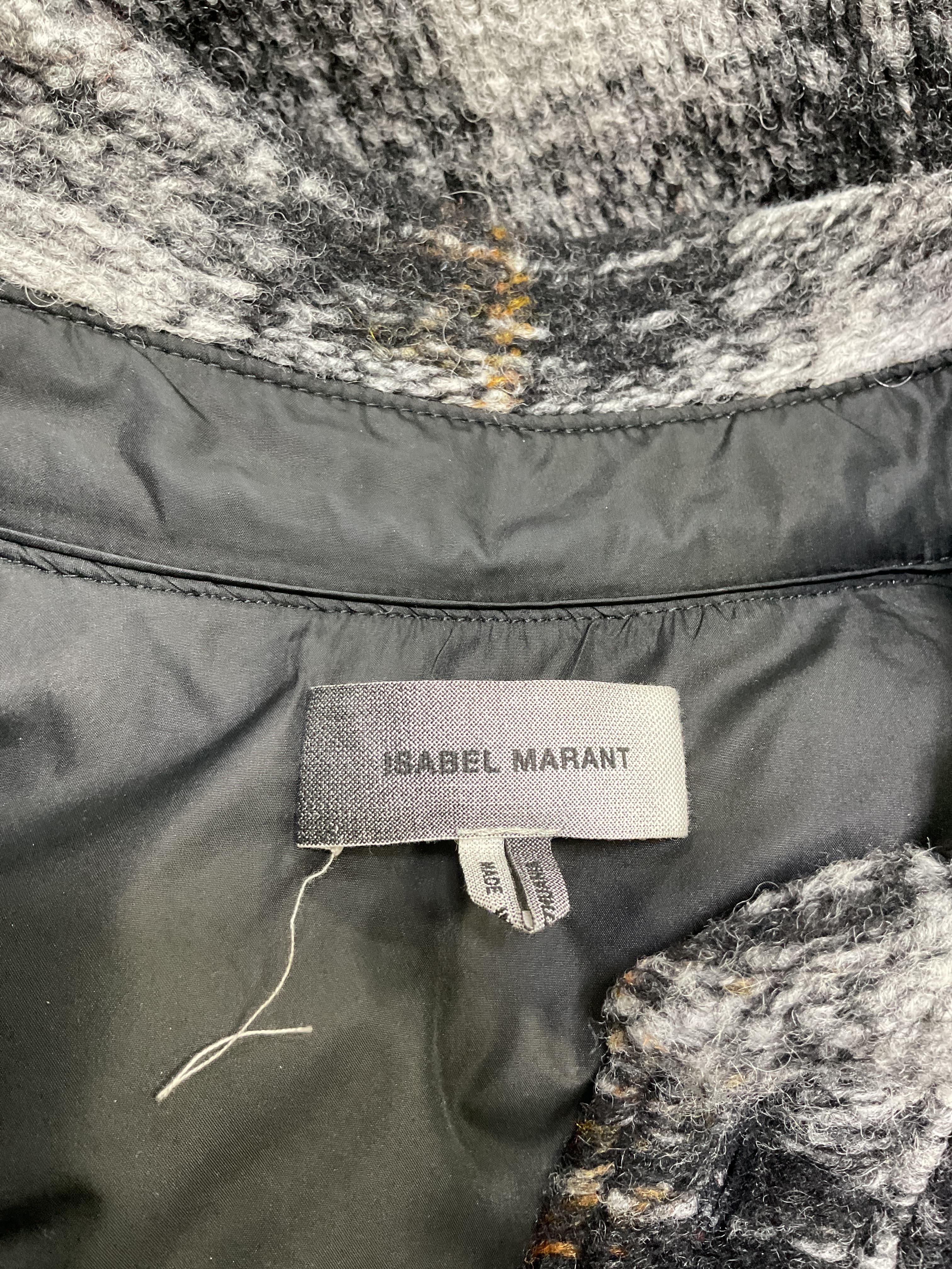 Kervont Checked Wool-Blend Boucl Overshirt - Image 2