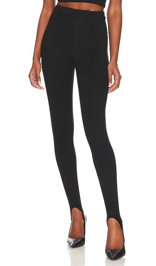 Inaya Stirrup Pant In Black - Image 1