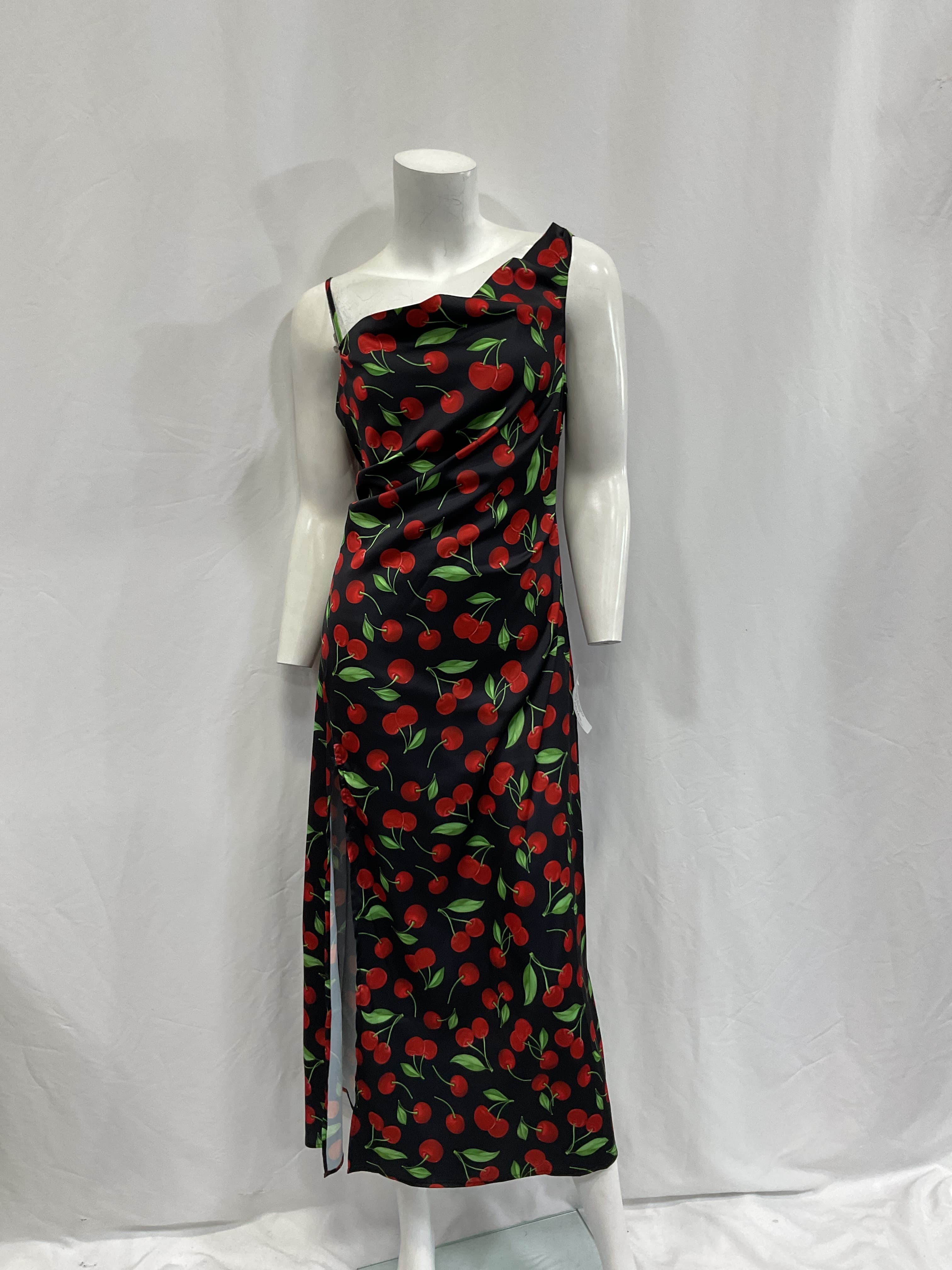Xena Midi Dress In Black Multi - Image 2