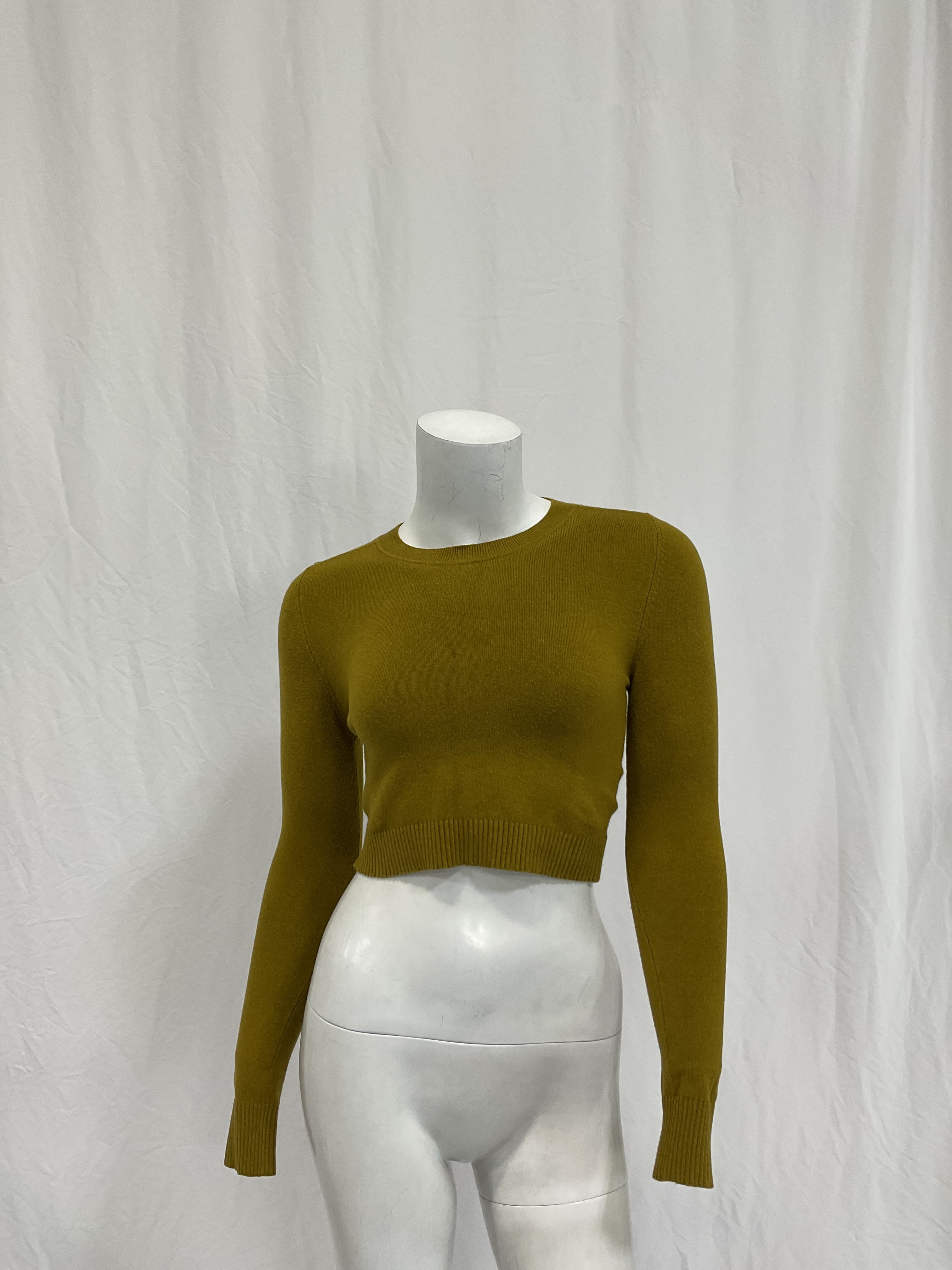 Long Sleeve Crop Top - Image 2