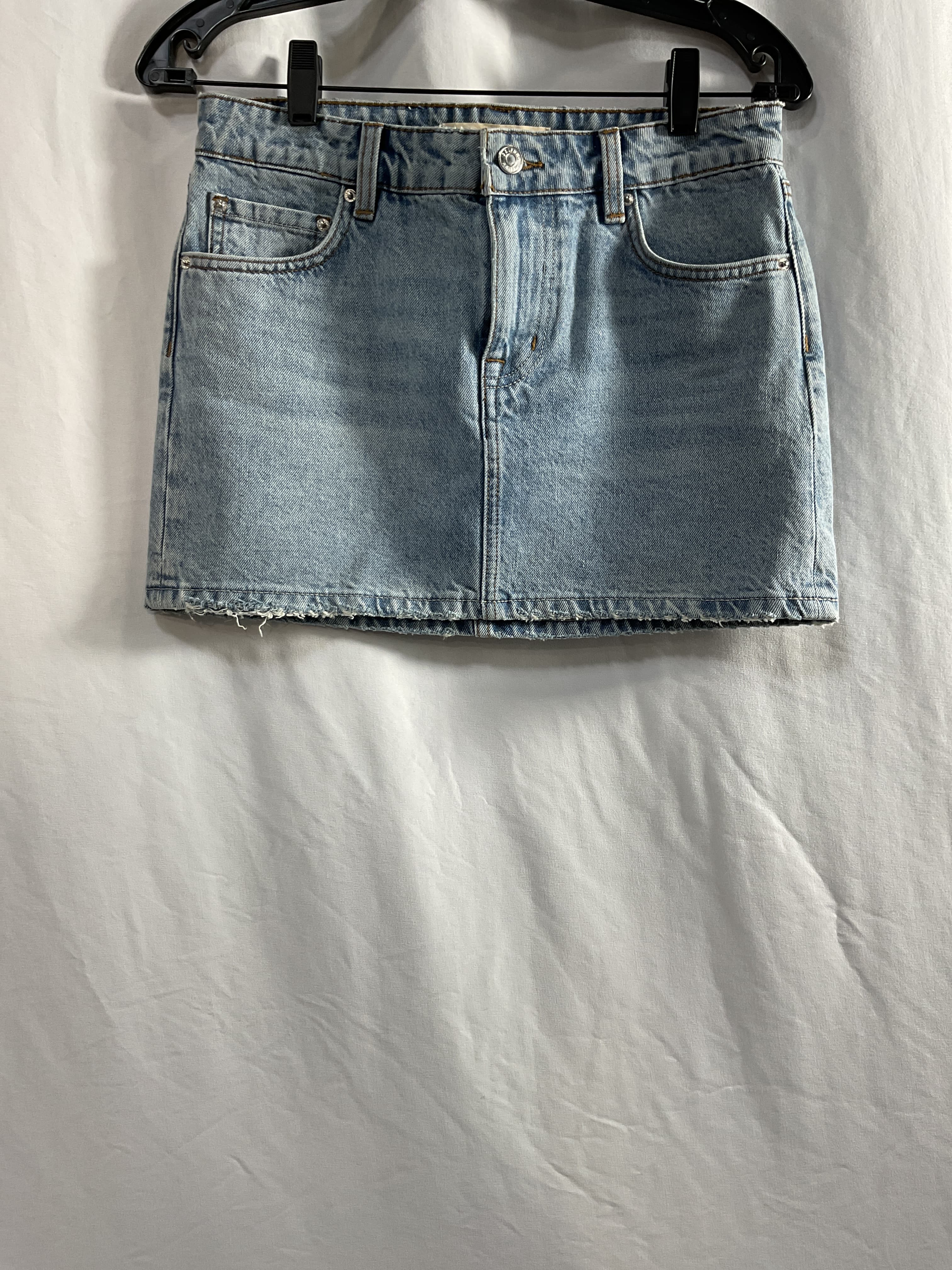 Niki Micro Mini Skirt In Riviera - Image 3