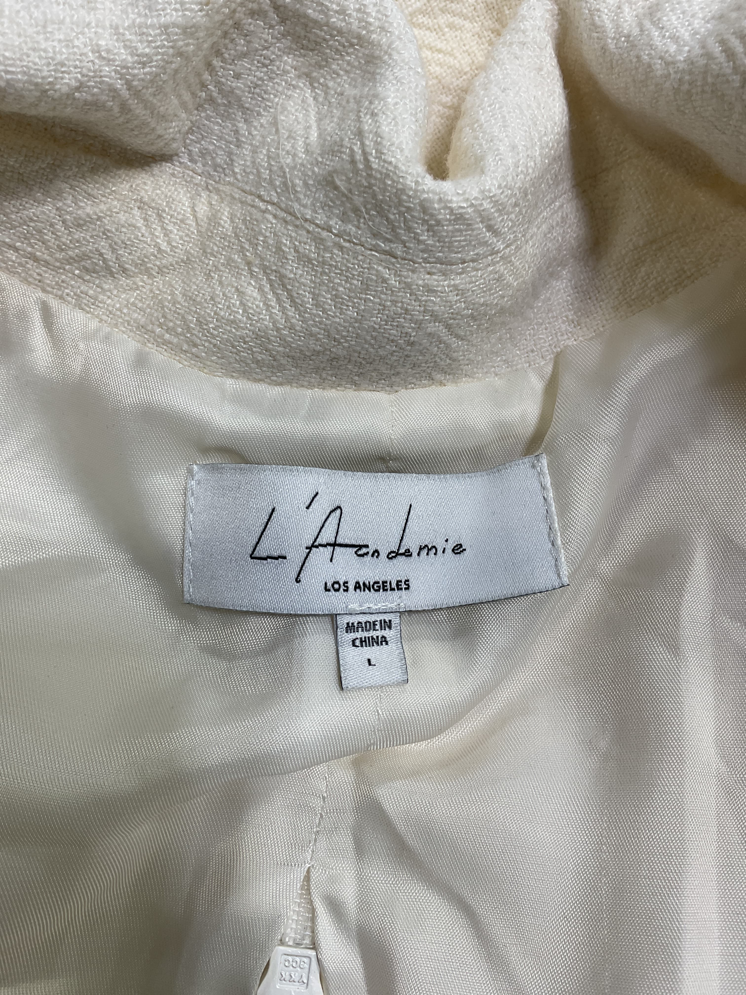 Emmy Blazer In Ivory - Image 4