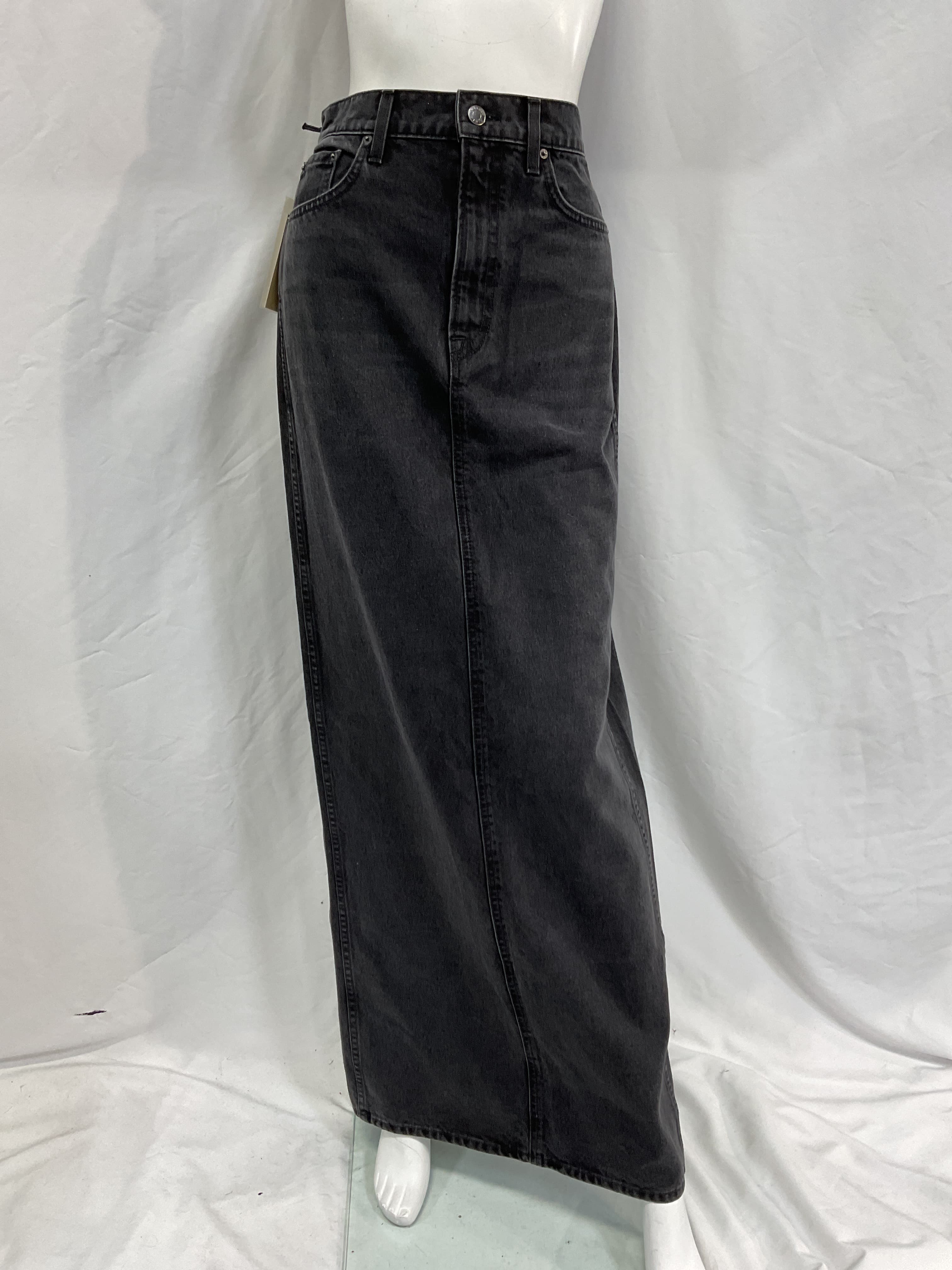 Amara Maxi Pencil Skirt With Back Slit - Image 3