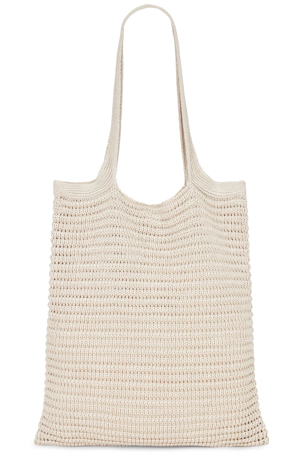 Linen Knit Tote - Image 1