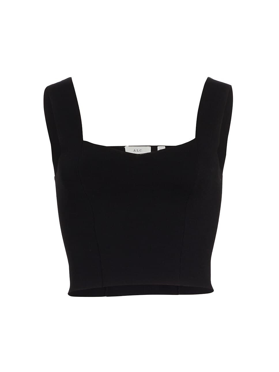 Jordana Sleeveless Cropped Top - Image 1