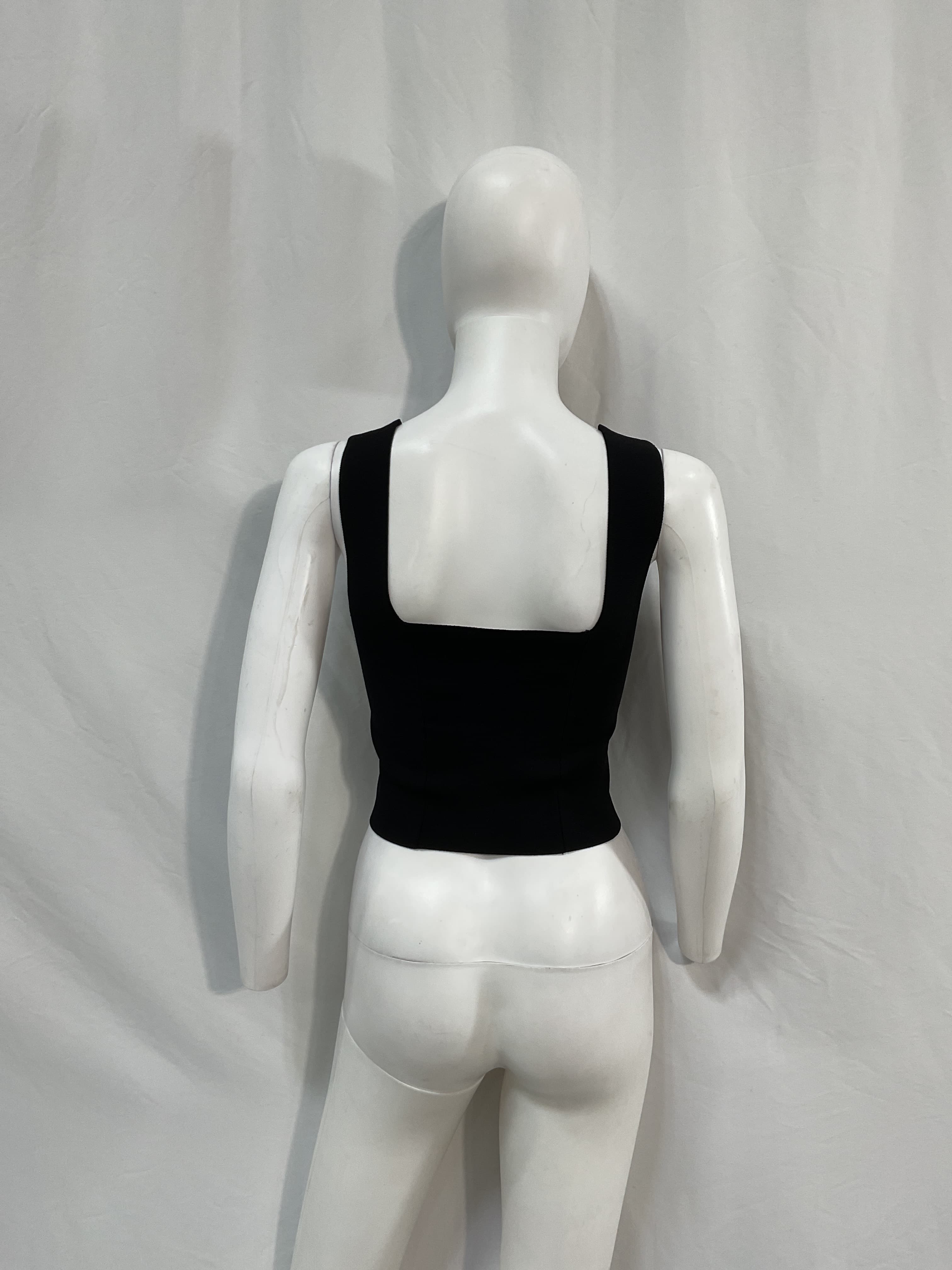 Jordana Sleeveless Cropped Top - Image 3