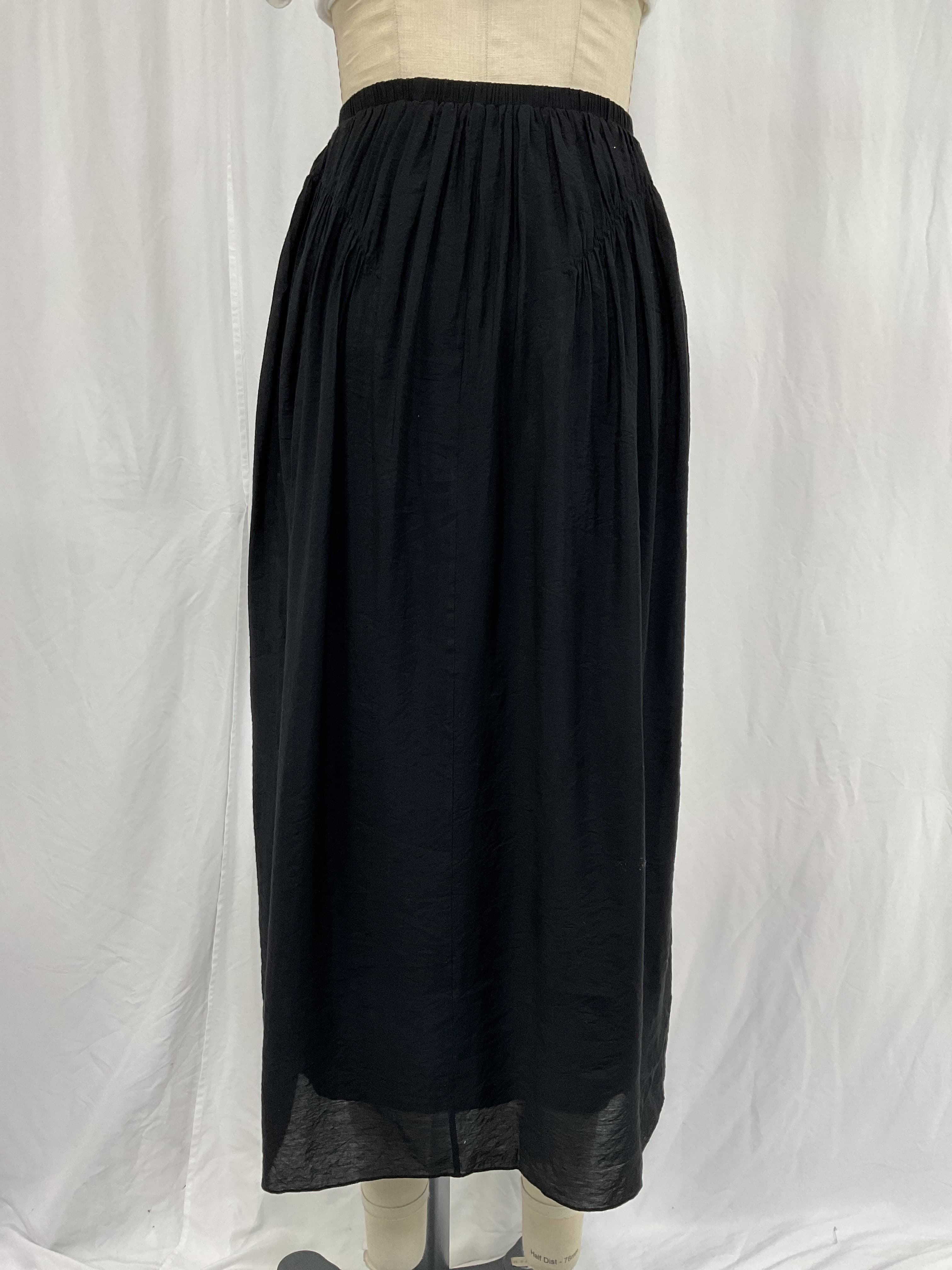 Ruffle Embellishment Midi Length Skirt - Image 2