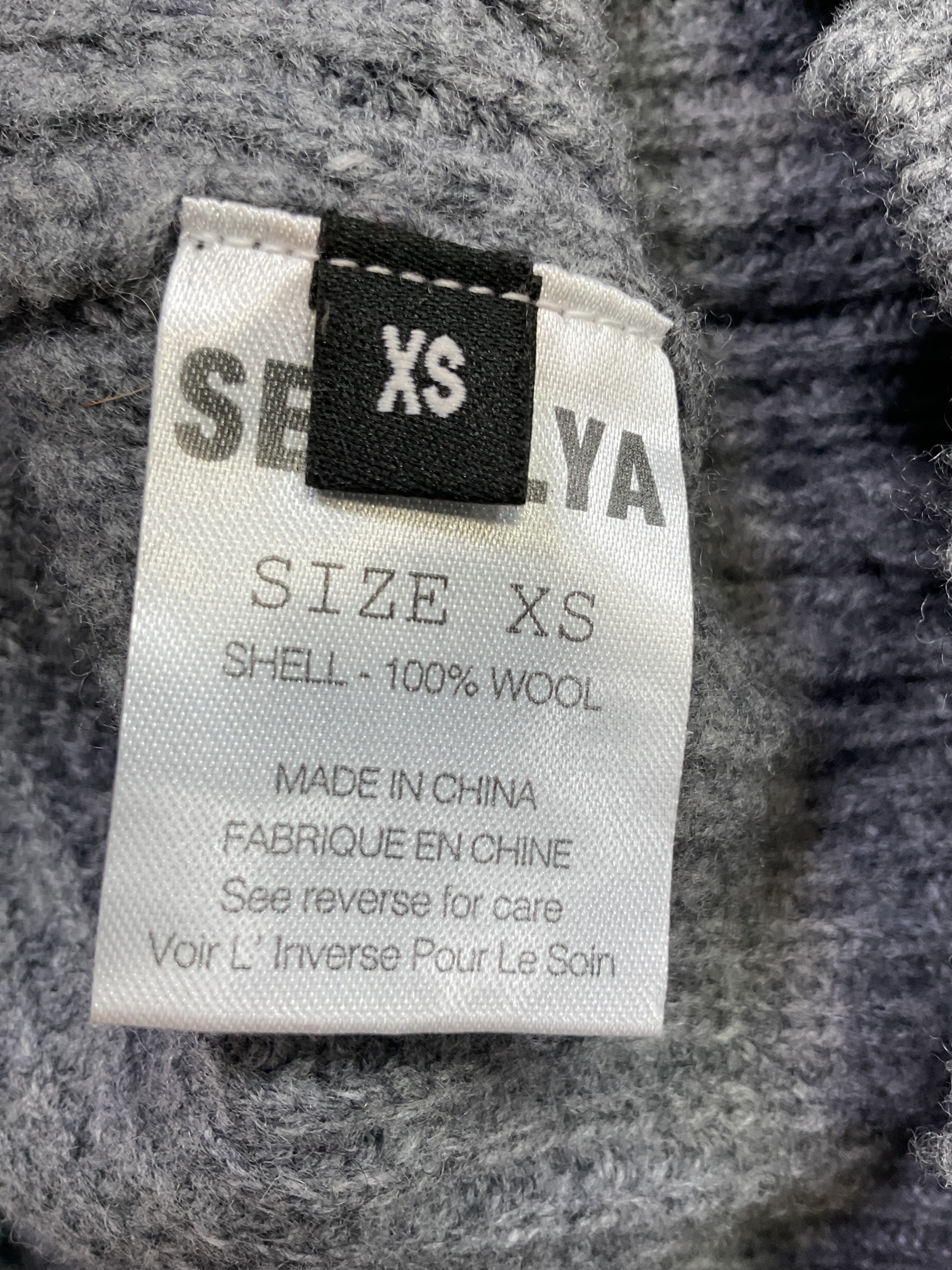 Wool Devin Sweater In Pewter - Image 3