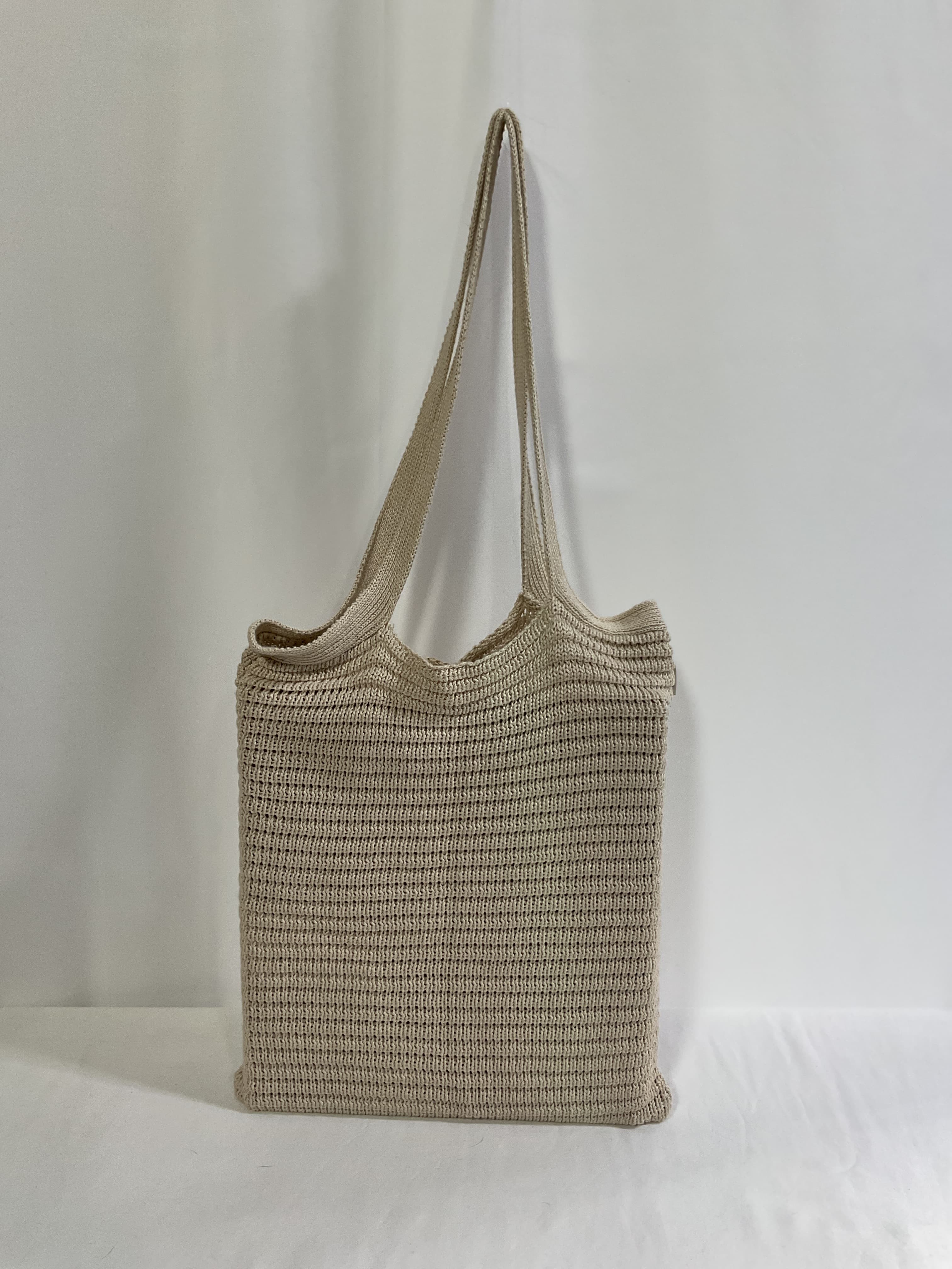 Linen Knit Tote - Image 3