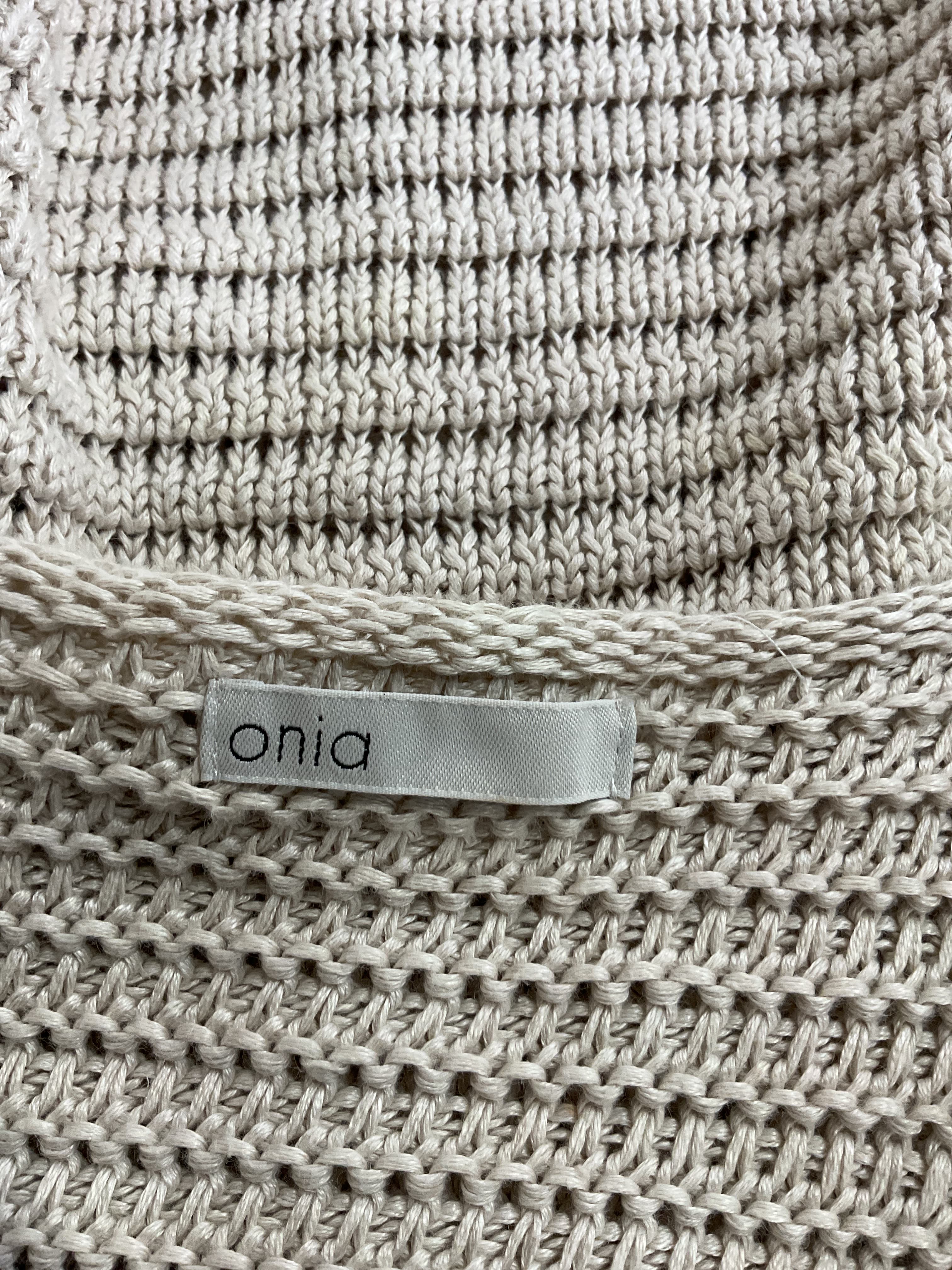 Linen Knit Tote - Image 4