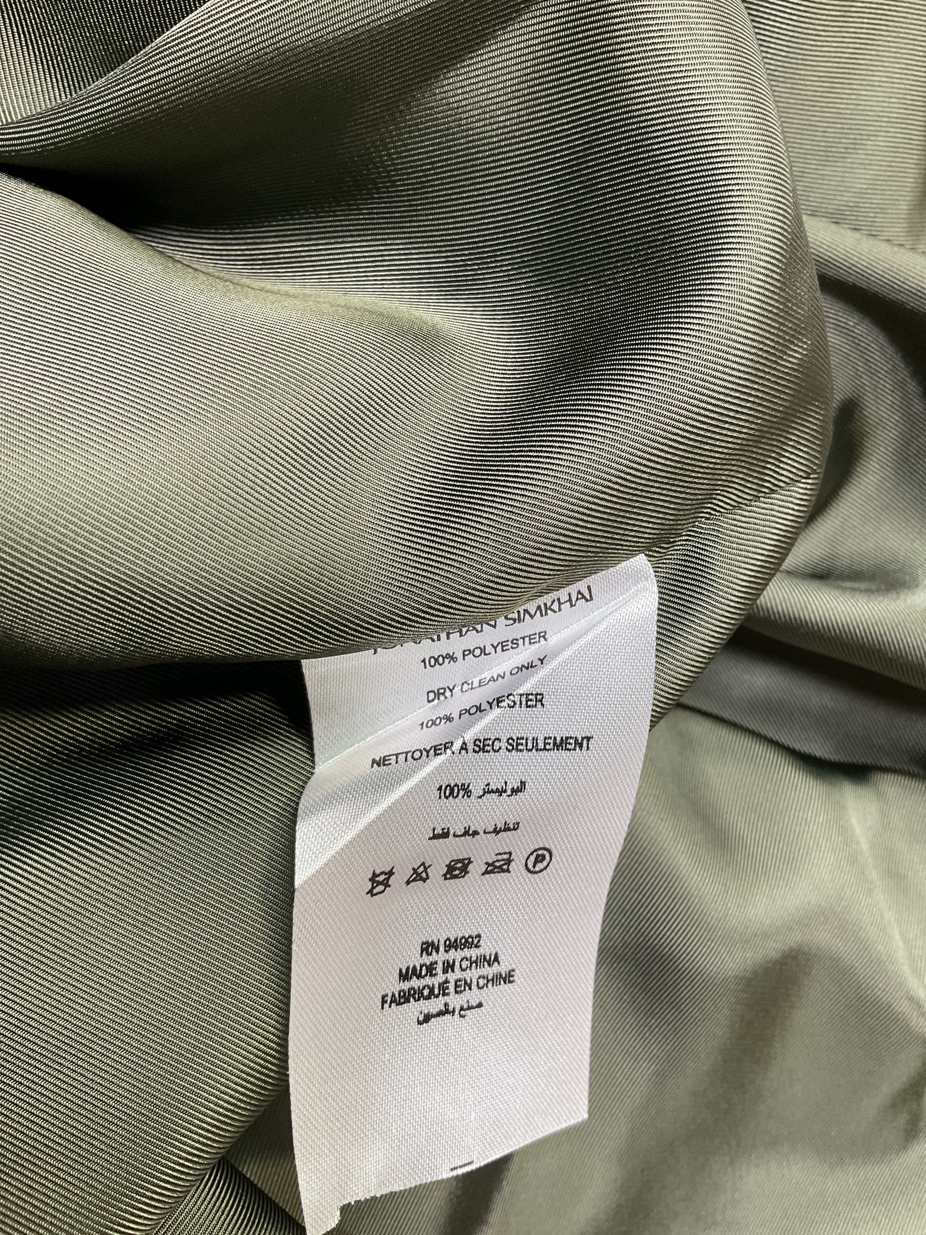 Katana Twist Front Halter Top In Army - Image 3
