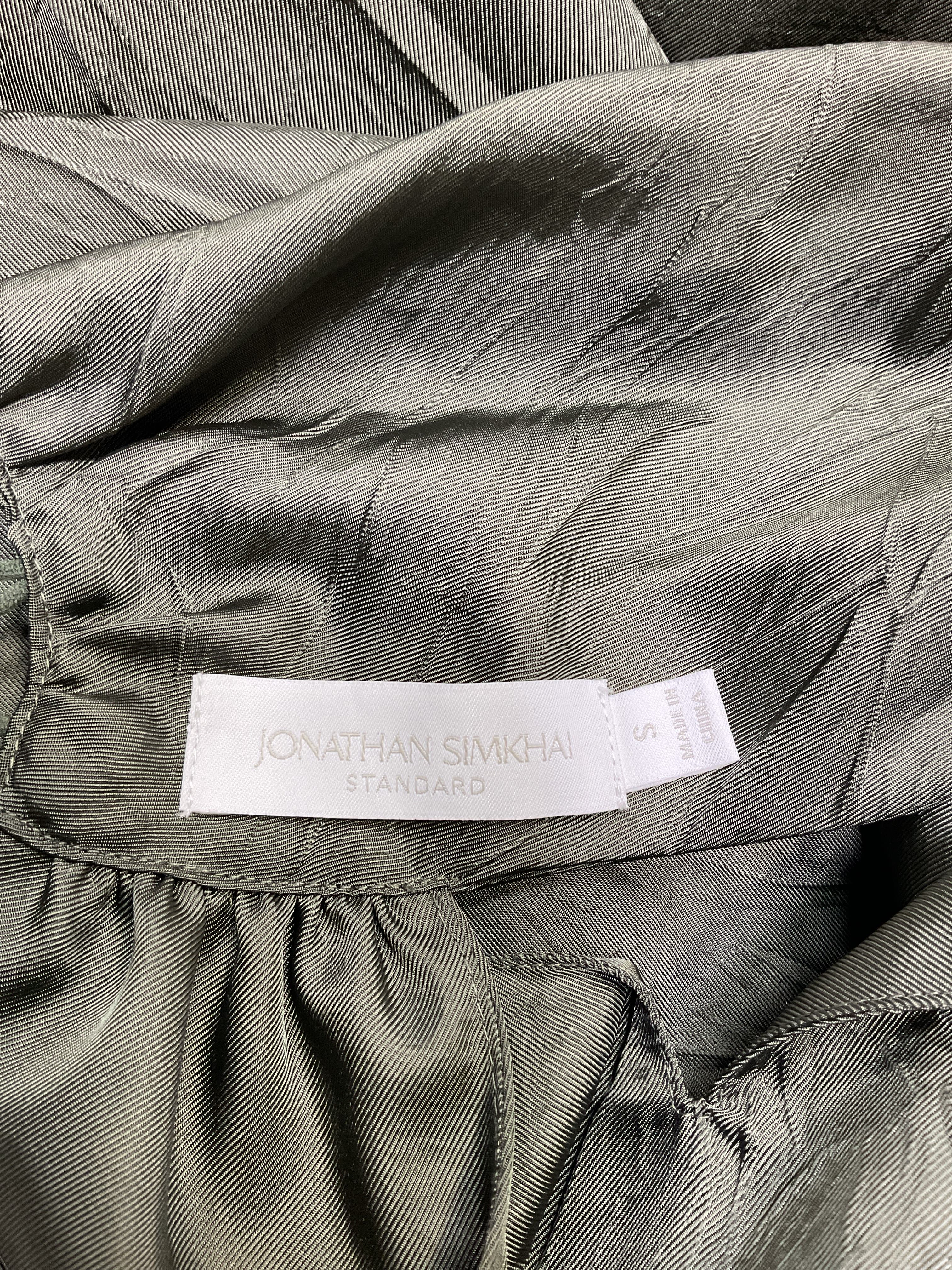 Katana Twist Front Halter Top In Army - Image 4