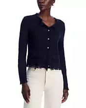 Kobi Halperin Taza Crewneck Cardigan Sweater - Image 1