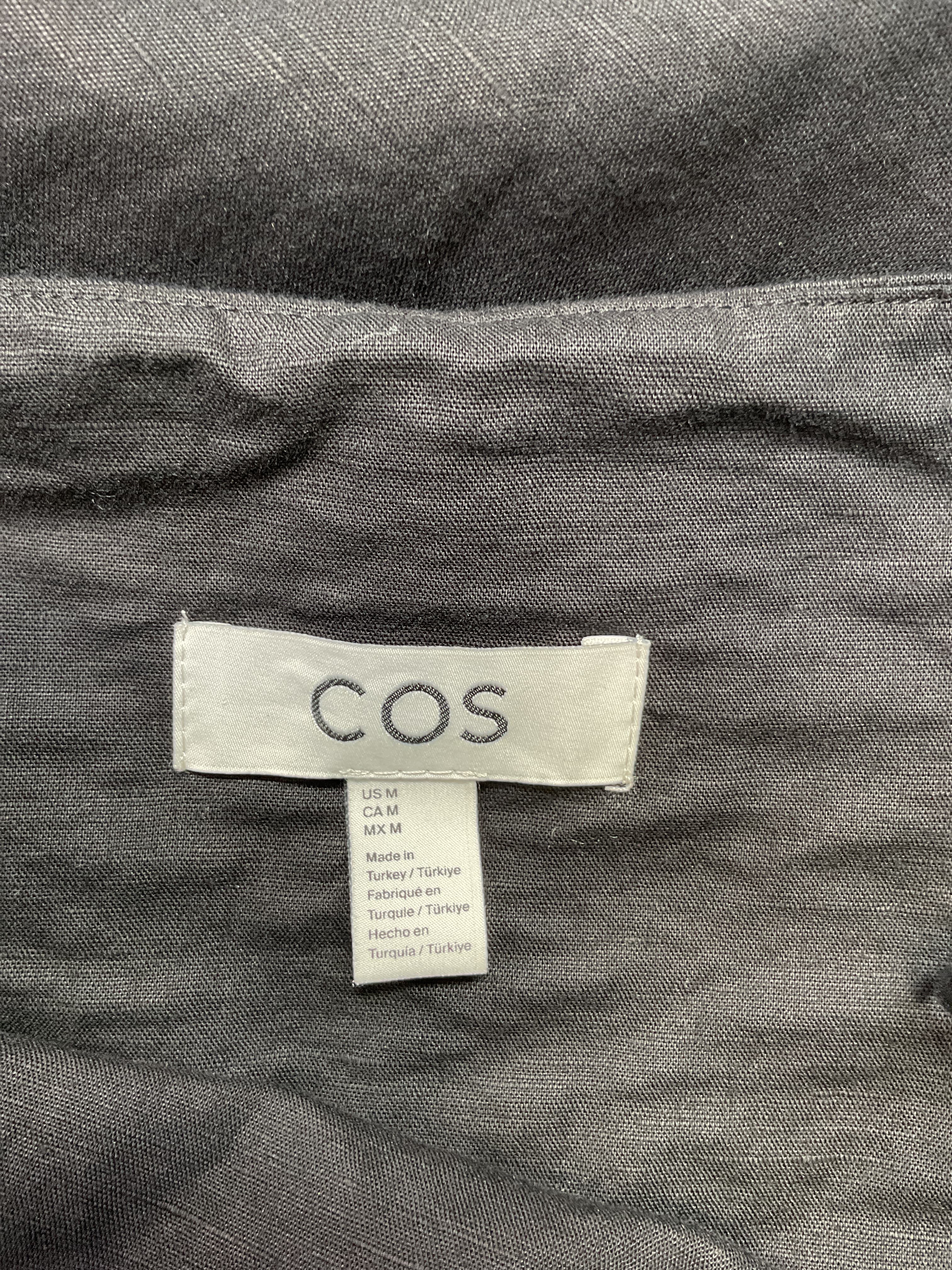 Square-Neck Linen Romper - Image 4