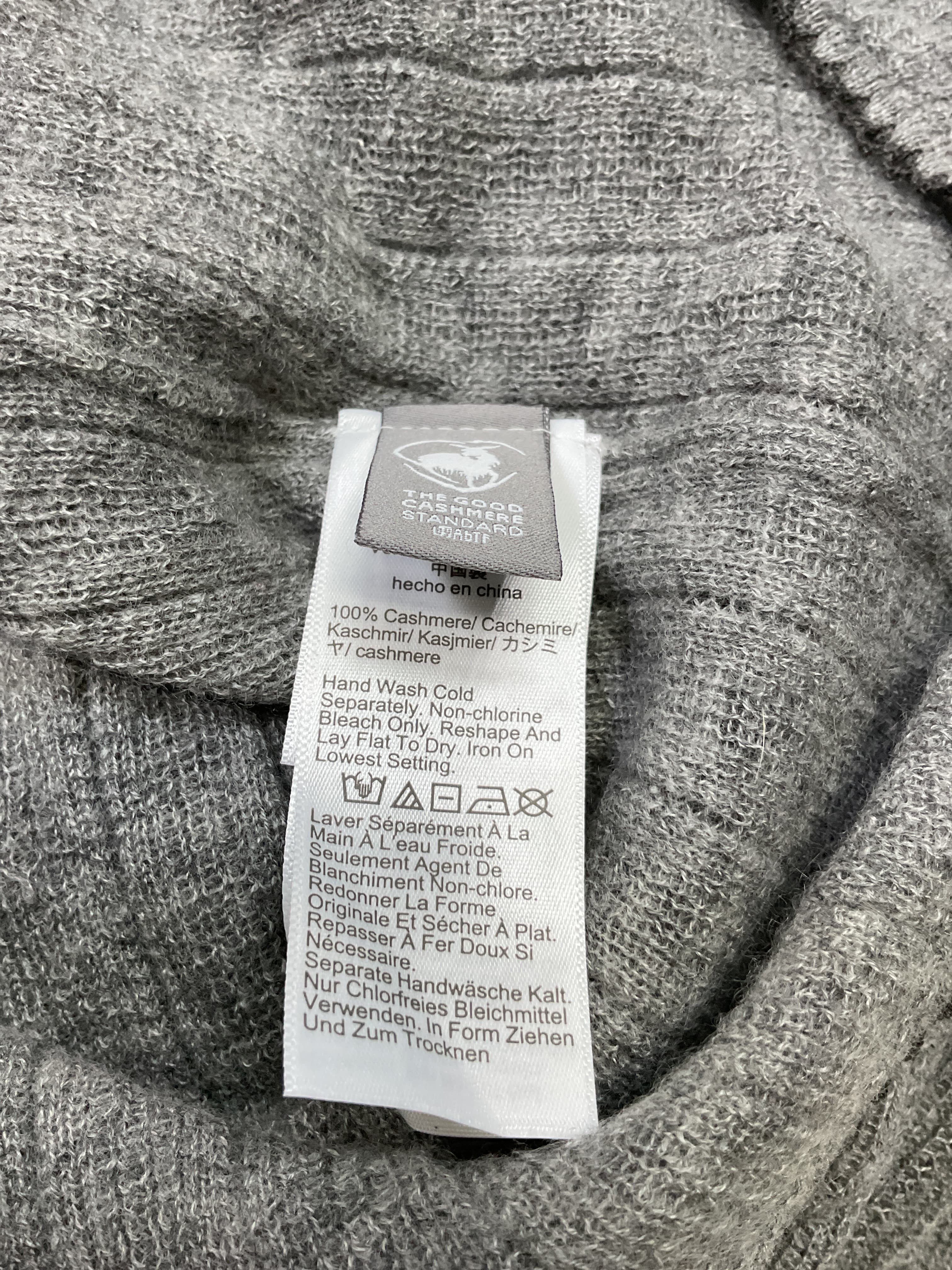 Featherweight Cashmere Pointelle Cardigan - Image 2