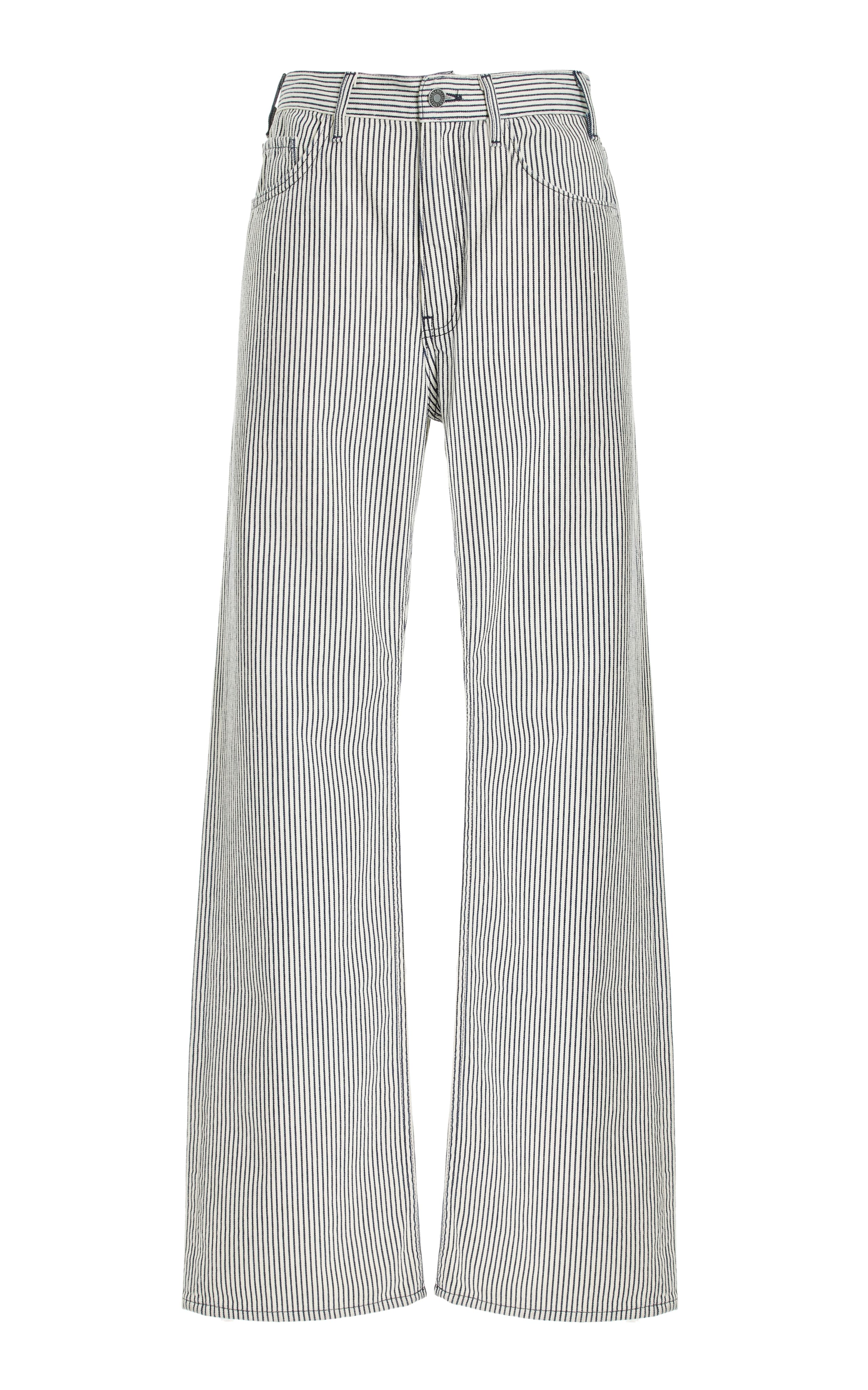 Mitchell Rigid Low-Rise Wide-Leg Jeans - Image 1