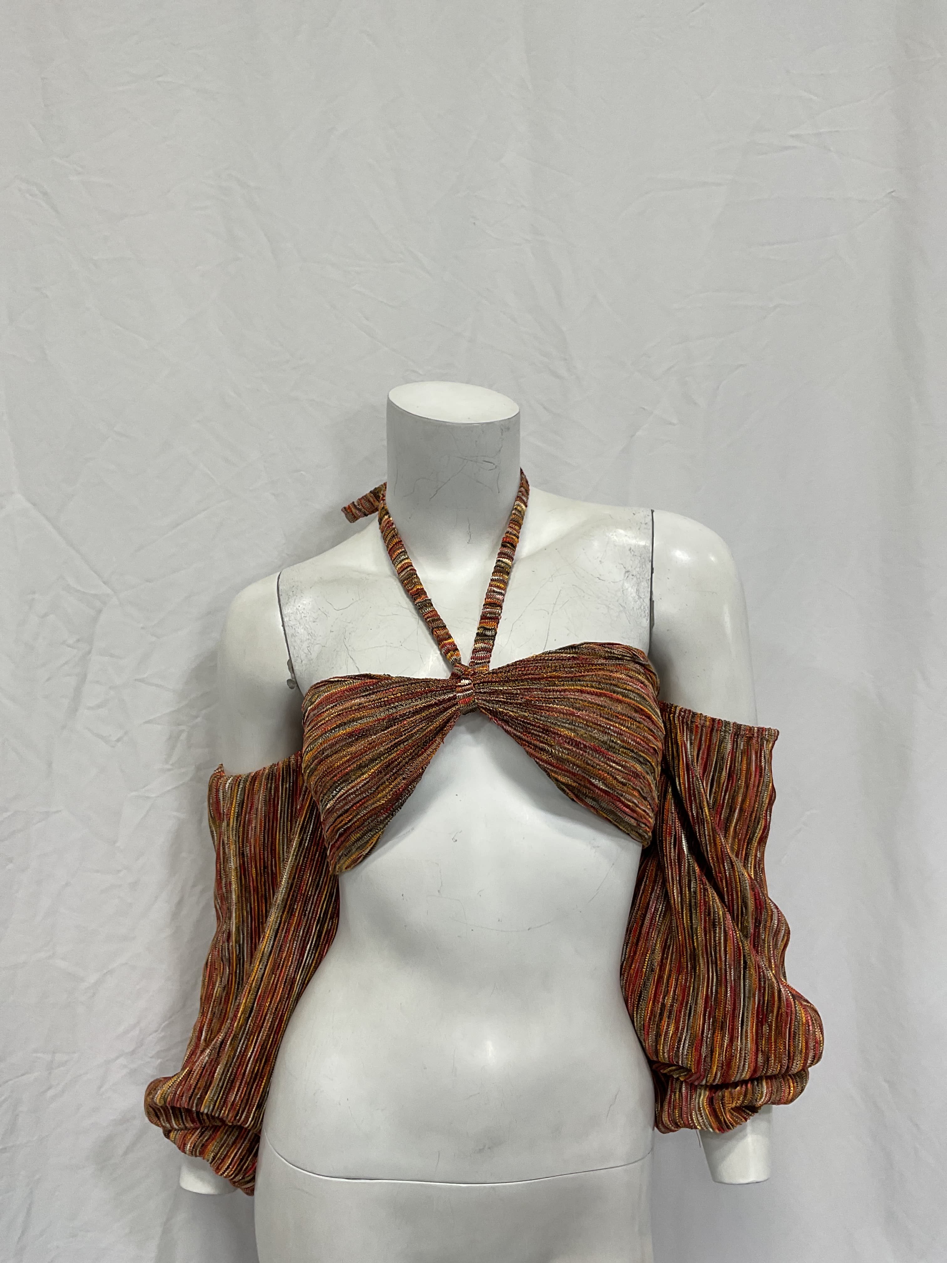 Swayze Marled Knit Crop Top - Image 3