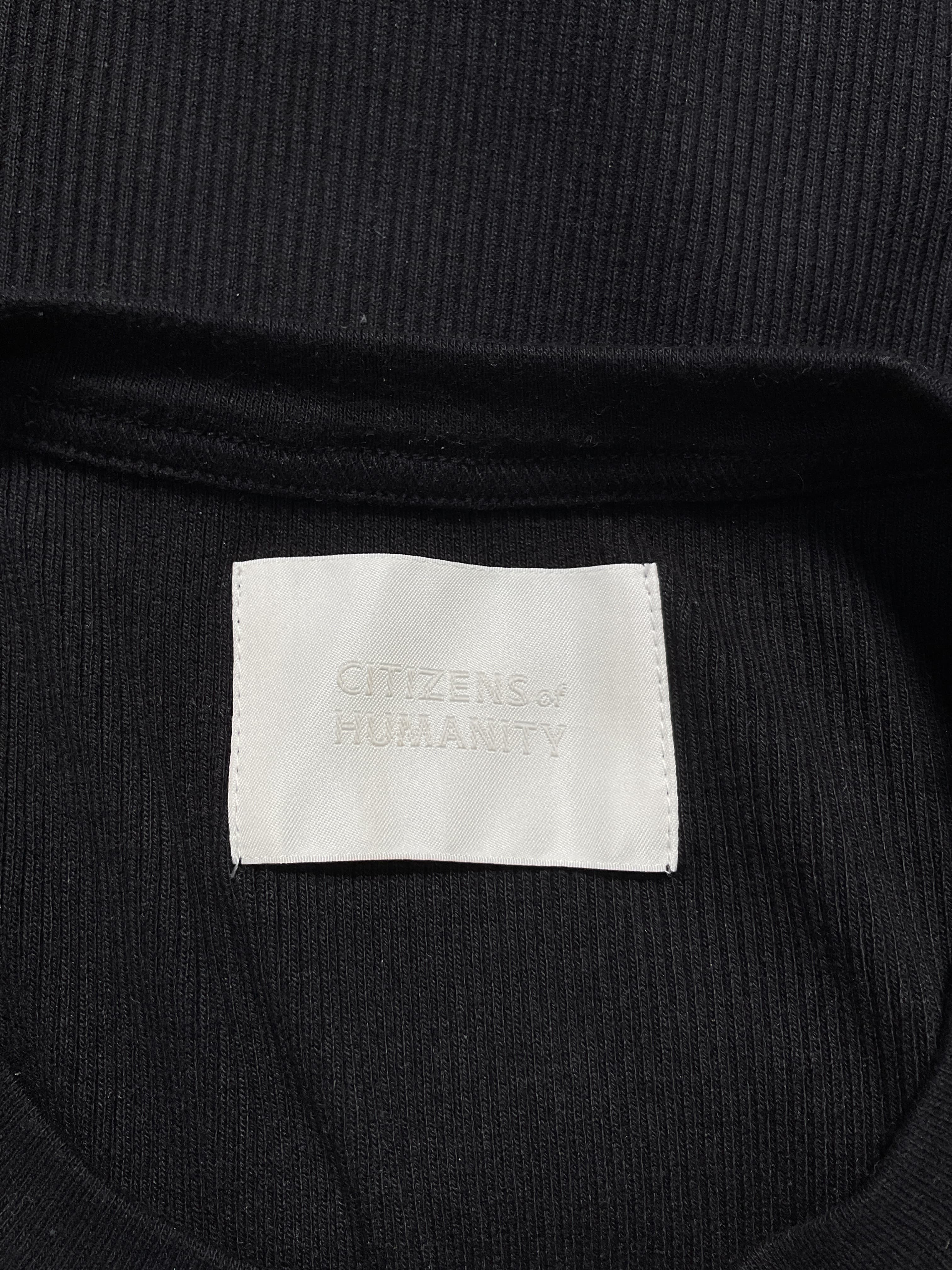 Isabel Rib Tank In Black - Image 4