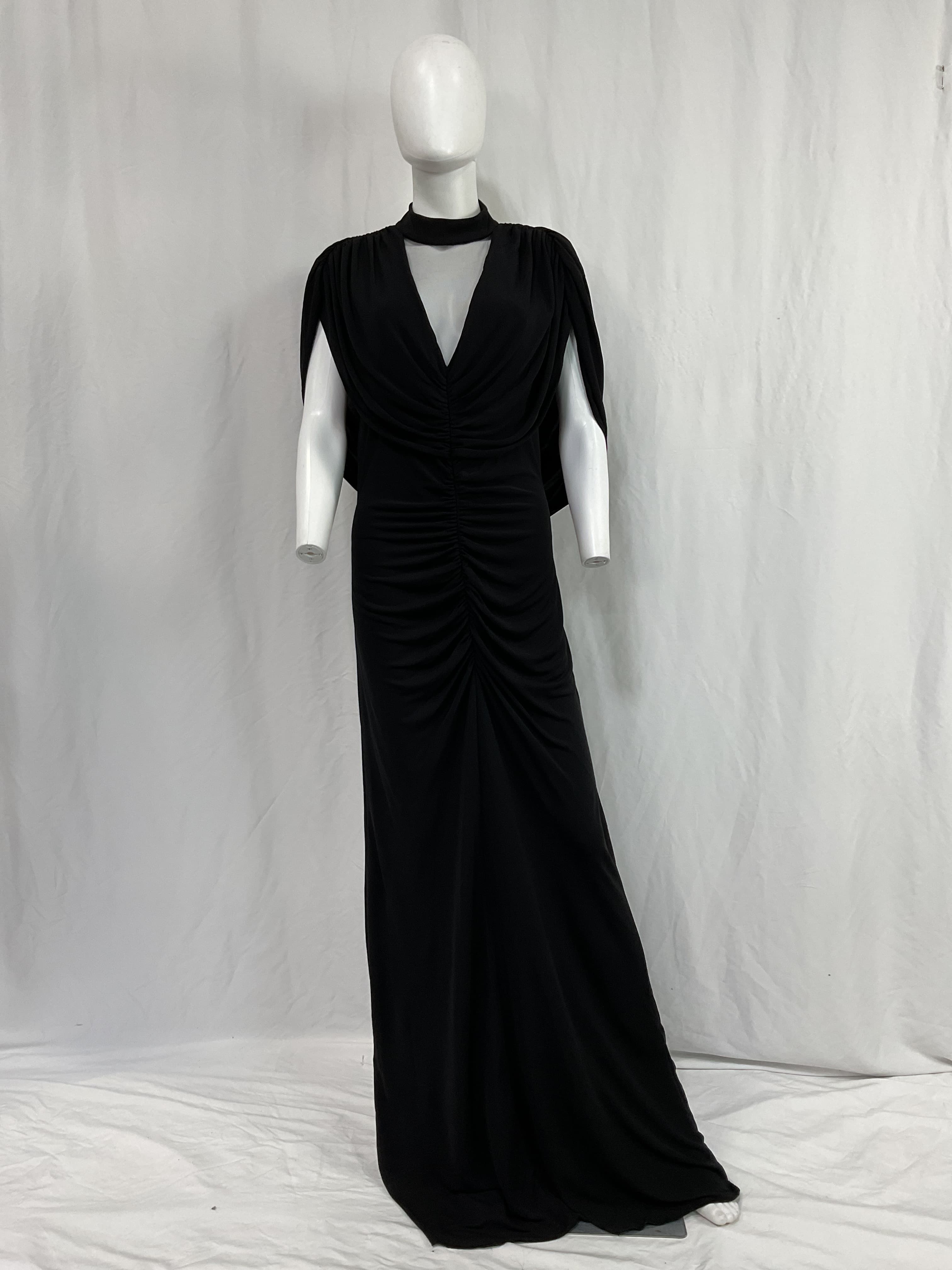 Black Organic Dress - Image 2