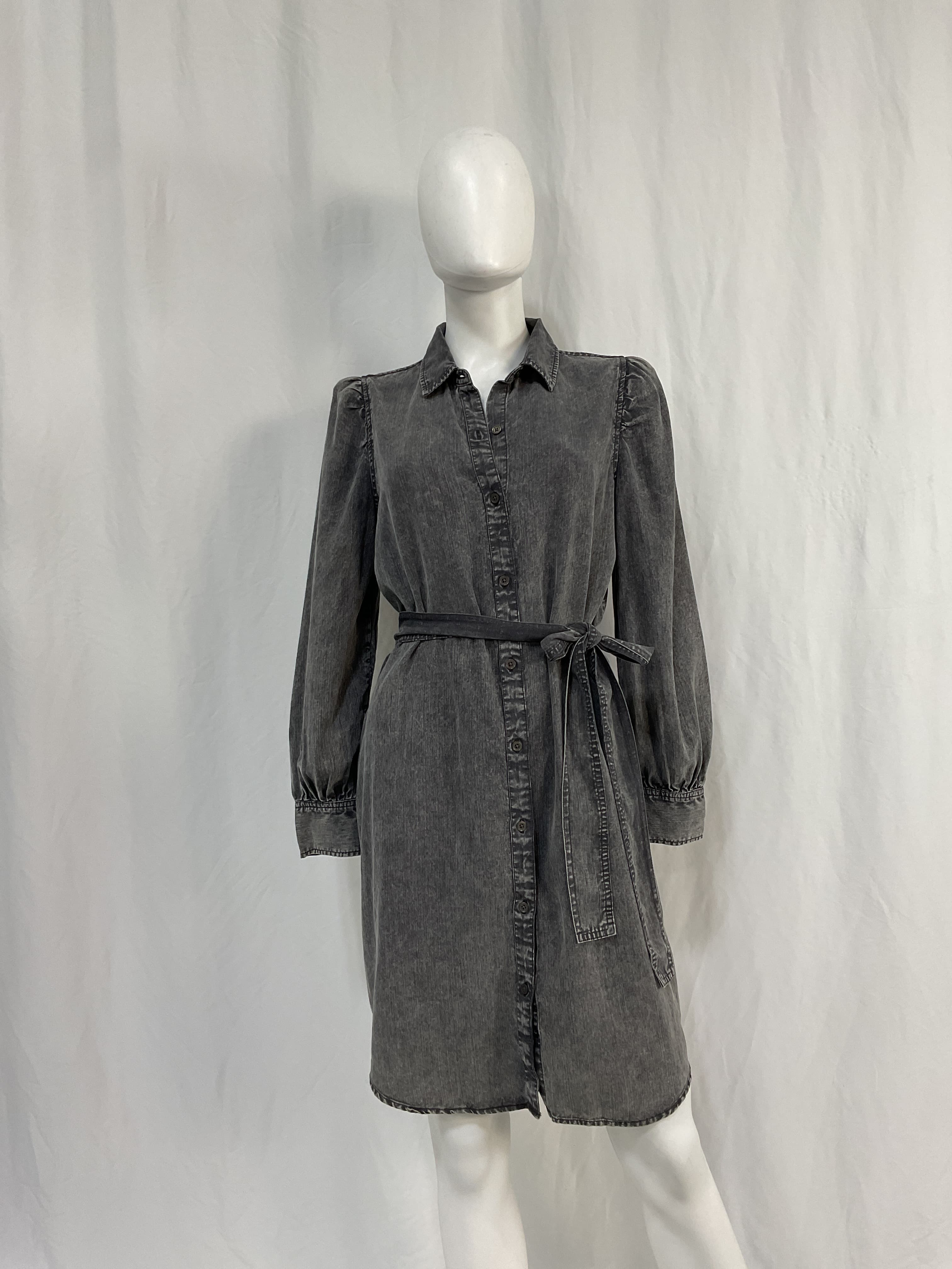 Adele Long Sleeve Shirtdress - Image 2