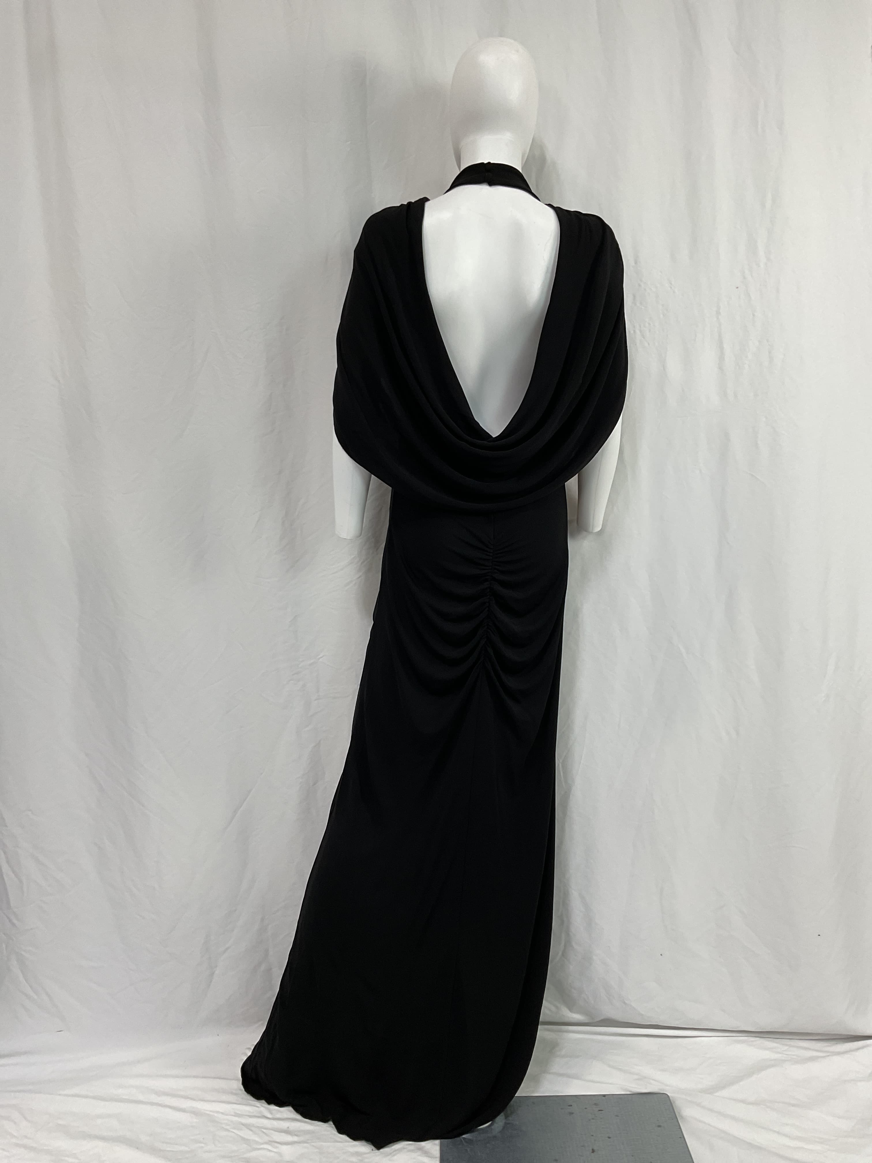 Black Organic Dress - Image 3