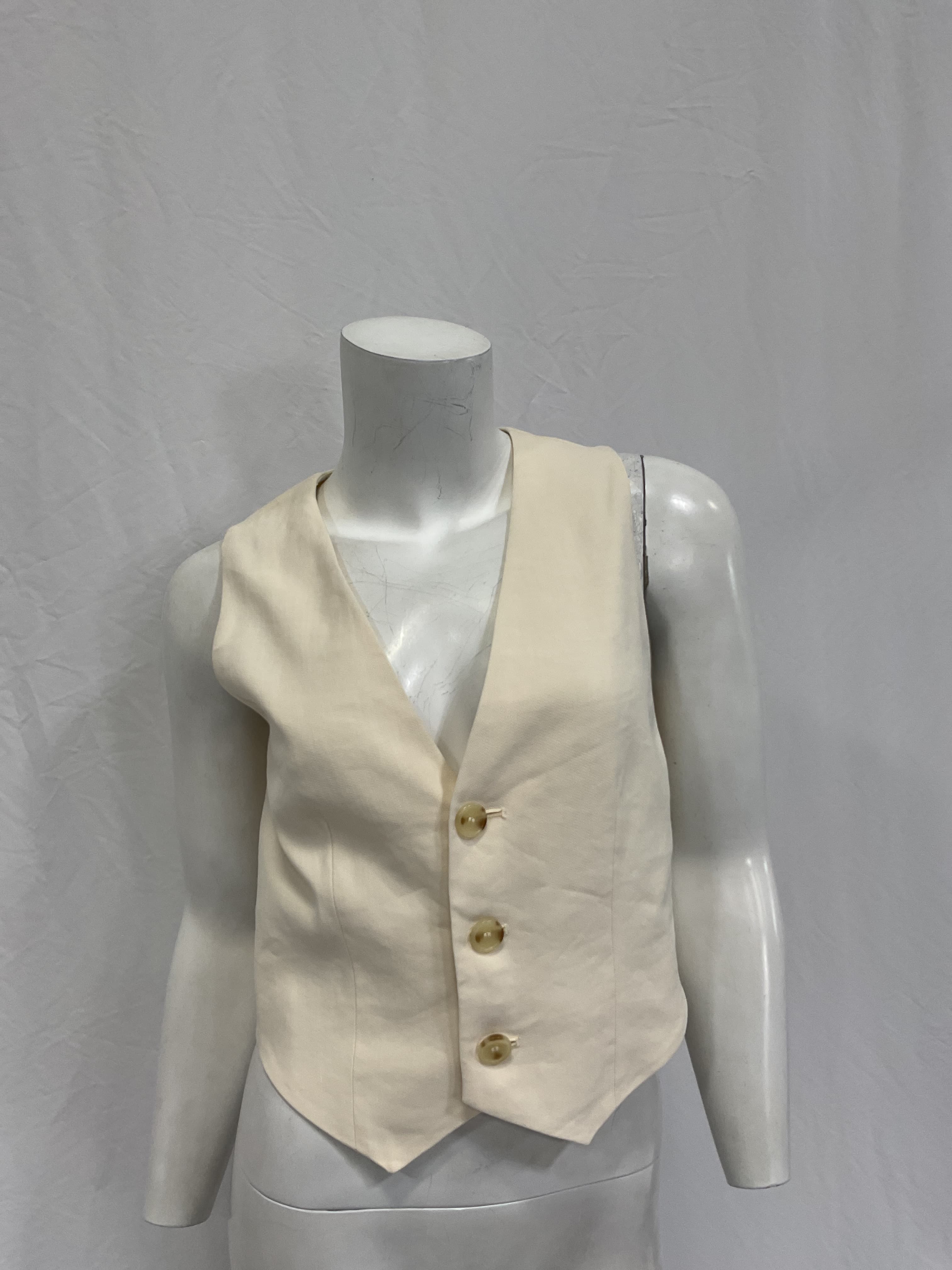 Maxwell Vest In Bone - Image 3