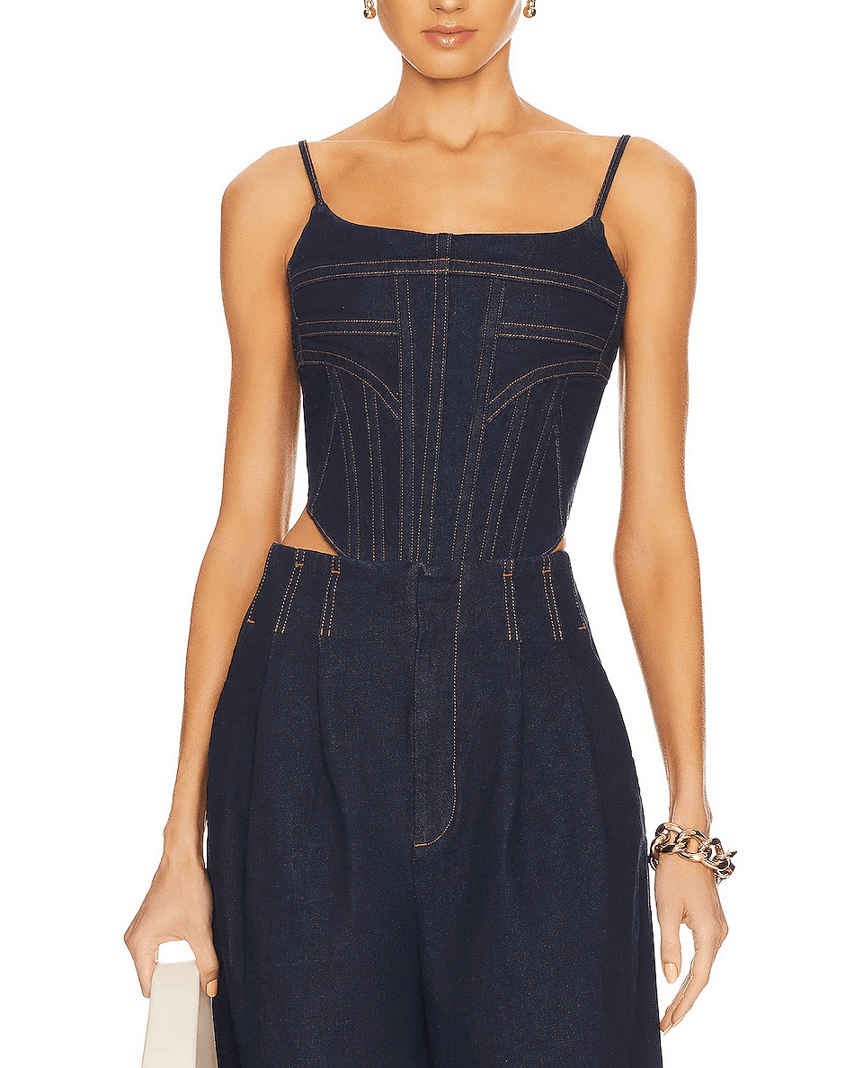 Denim Bustier - Image 2