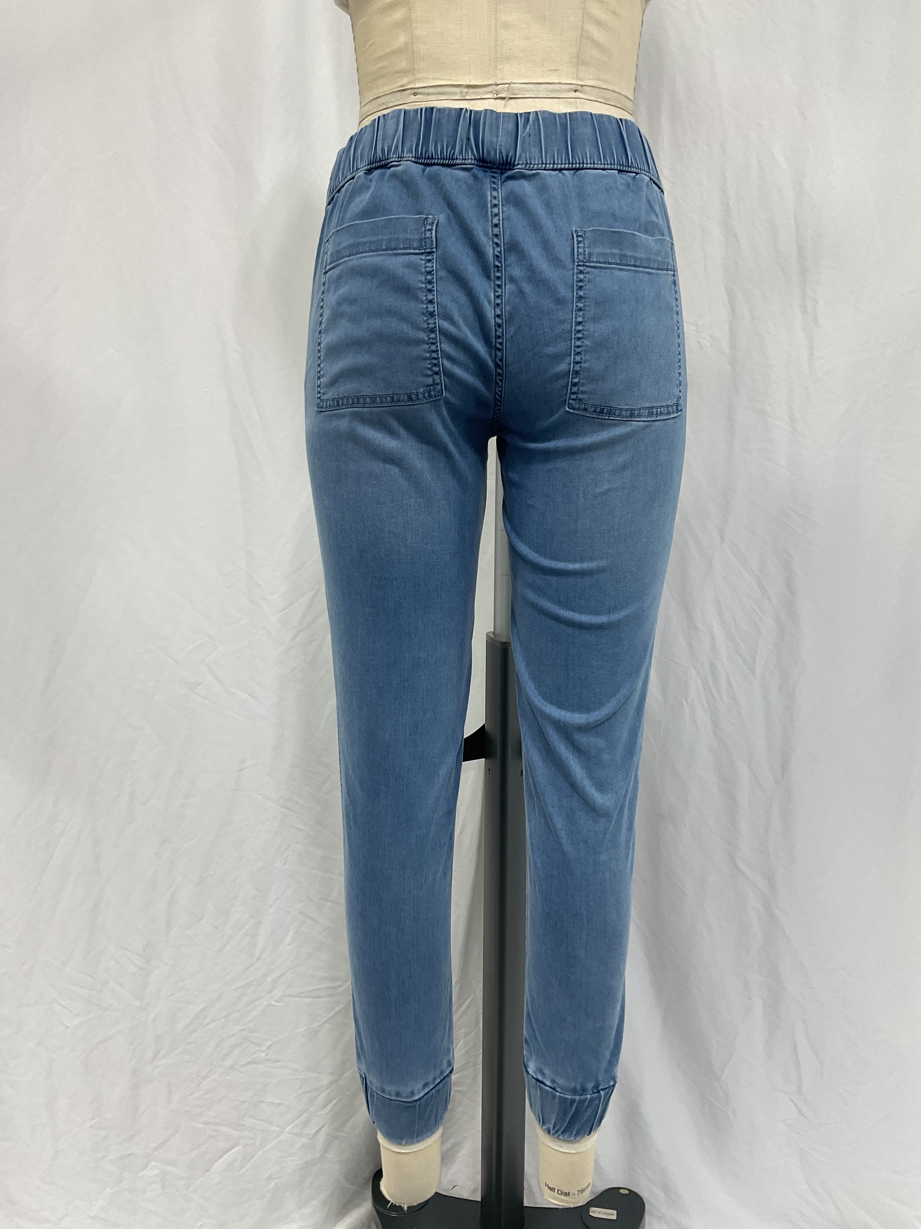 Kit Maternity Denim Jogger In Faded Indigo - Image 3