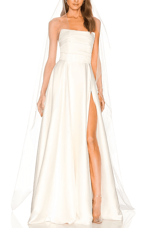 Sau Lee X Revolve Heidi Gown In White - Image 1