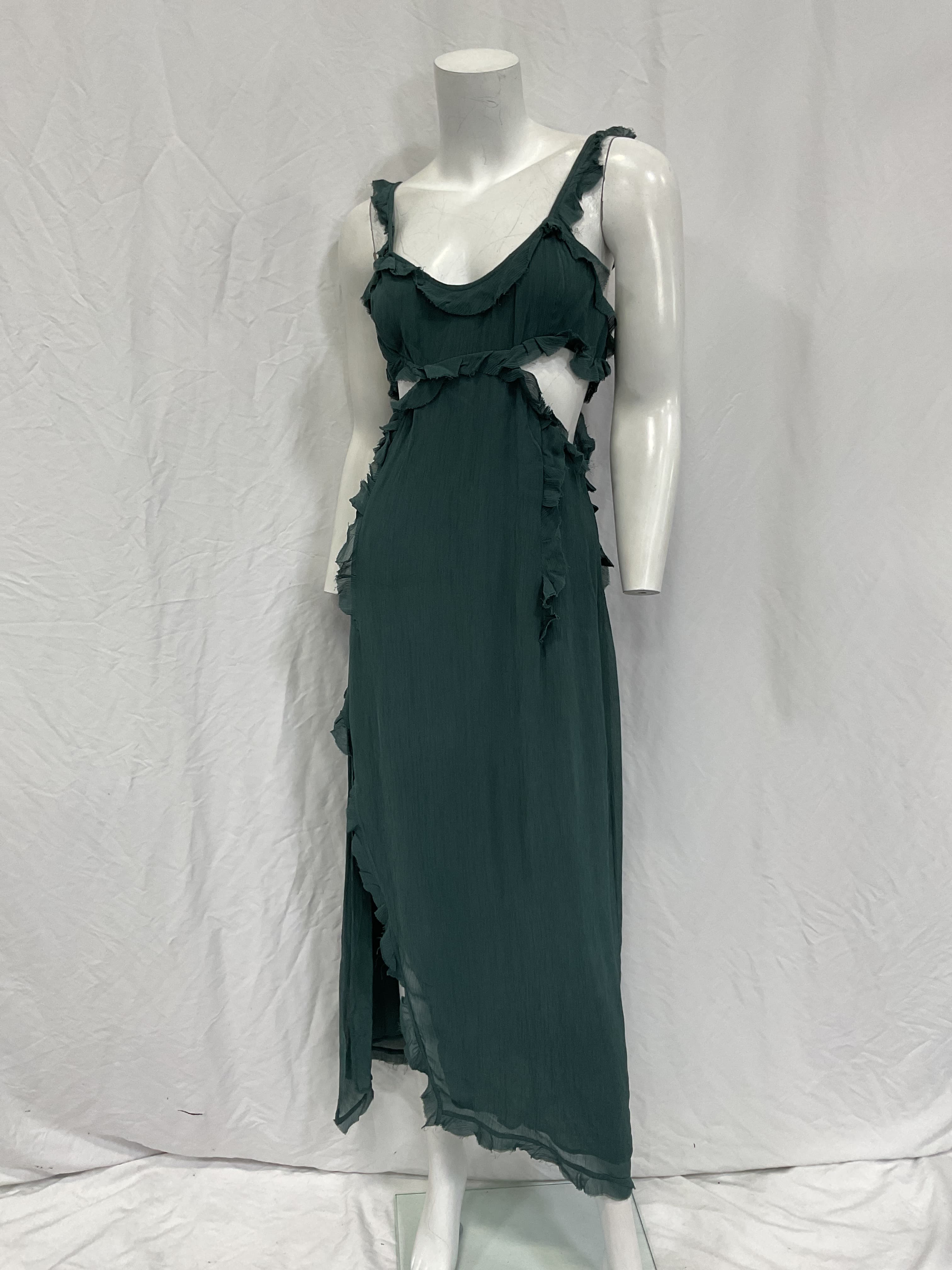 Silk Long Dress - Image 3